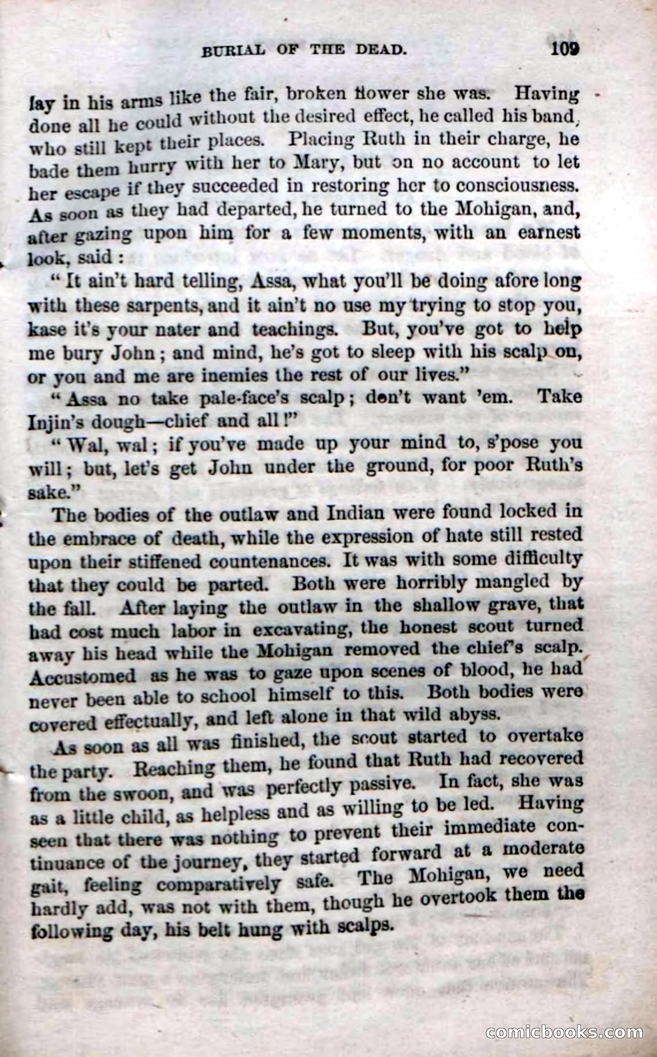 Beadle's Dime Novels No. 57: The Scout — page 111 of 116