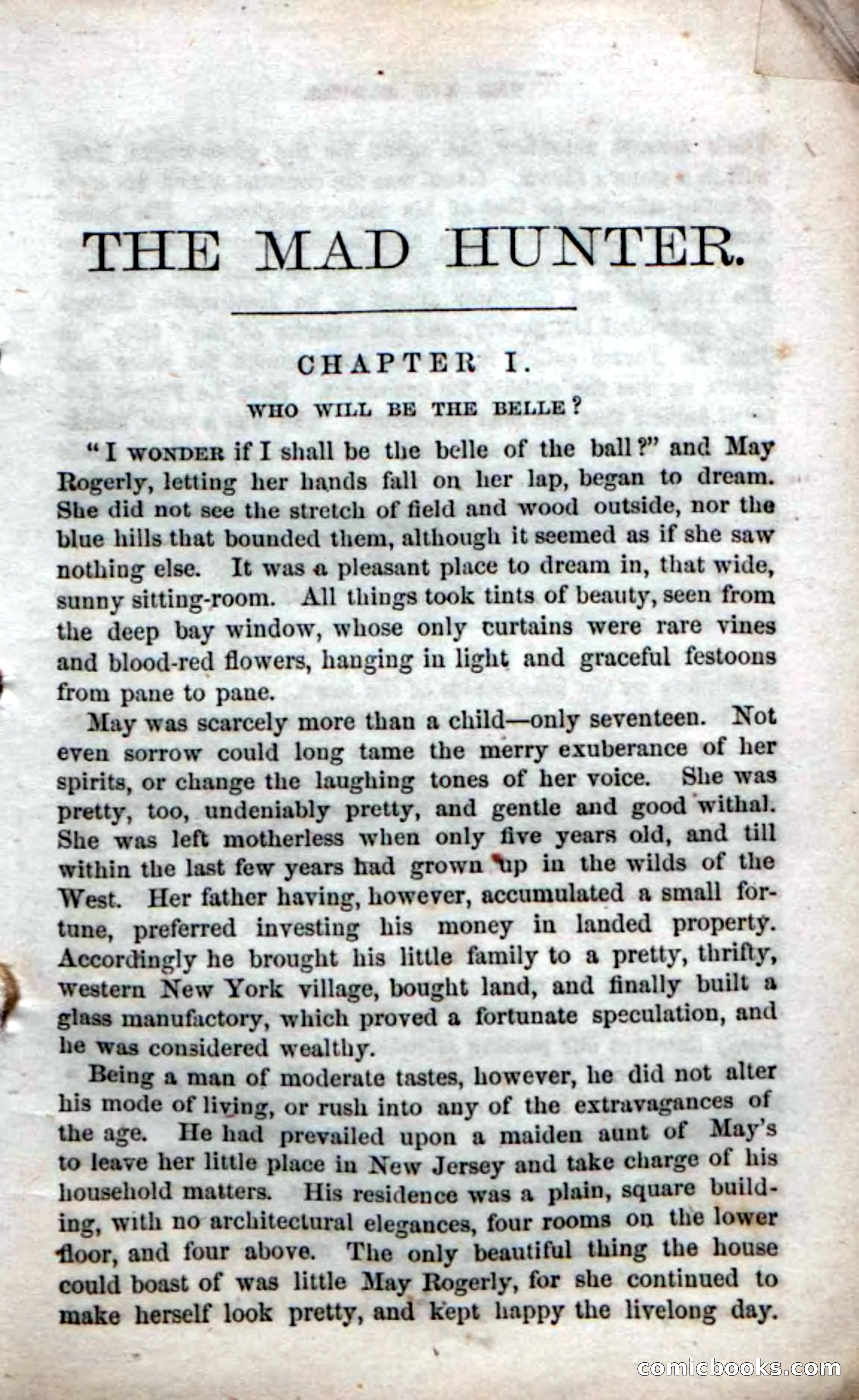 Beadle's Dime Novels No. 58: The Mad Hunter — page 7 of 120