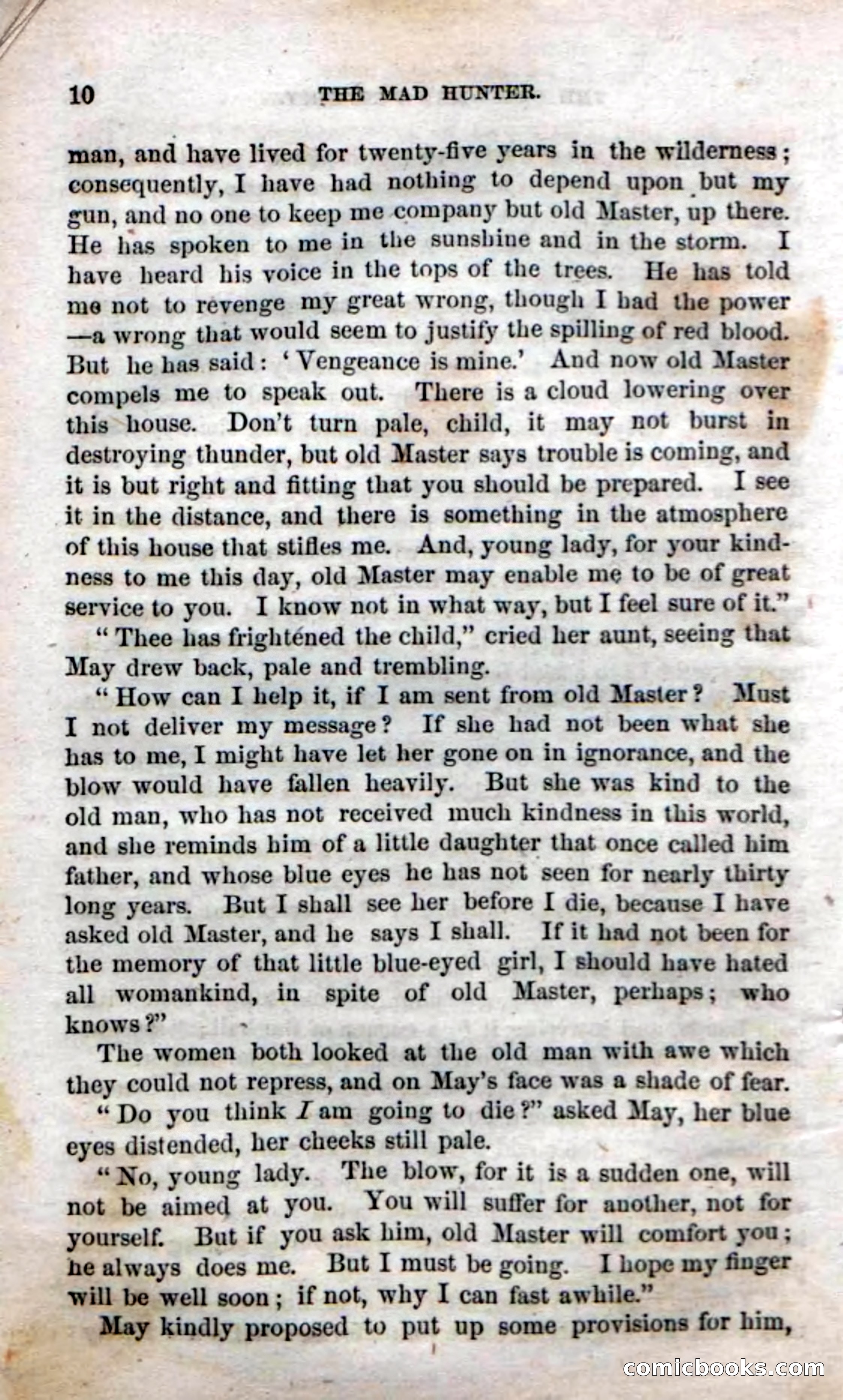 Beadle's Dime Novels No. 58: The Mad Hunter — page 12 of 120