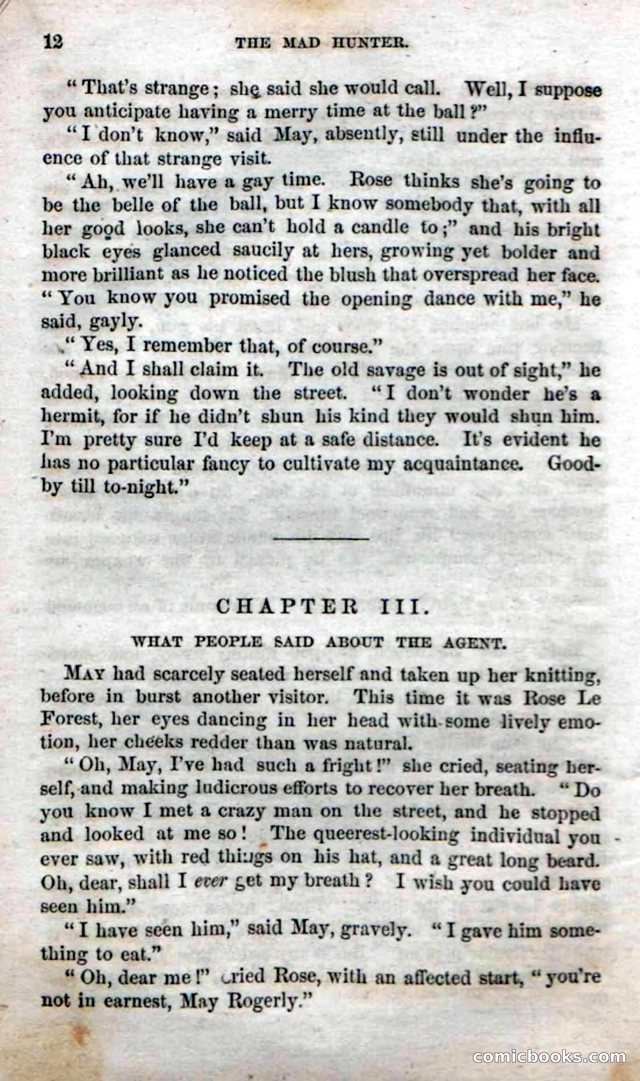Beadle's Dime Novels No. 58: The Mad Hunter — page 14 of 120