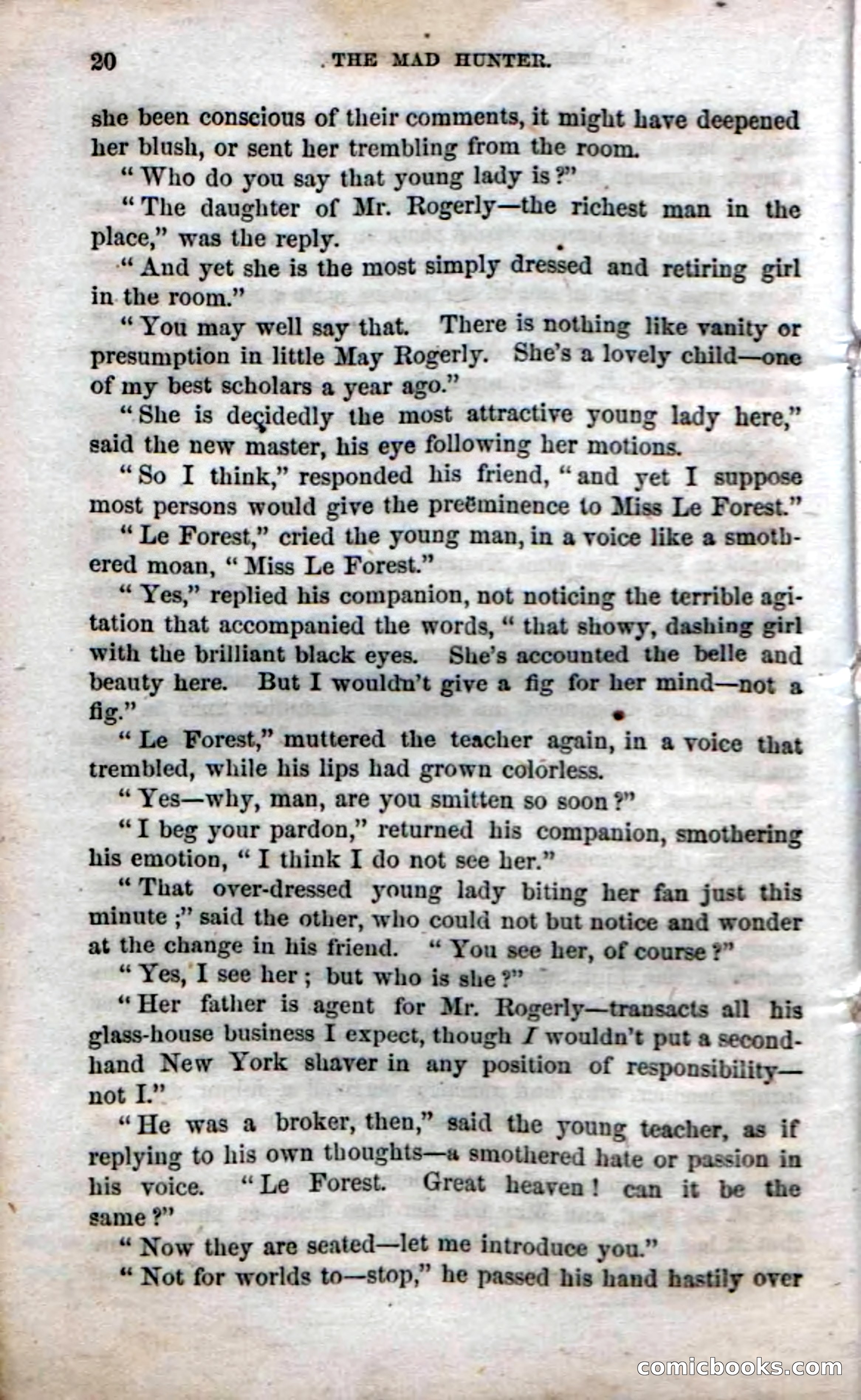 Beadle's Dime Novels No. 58: The Mad Hunter — page 22 of 120