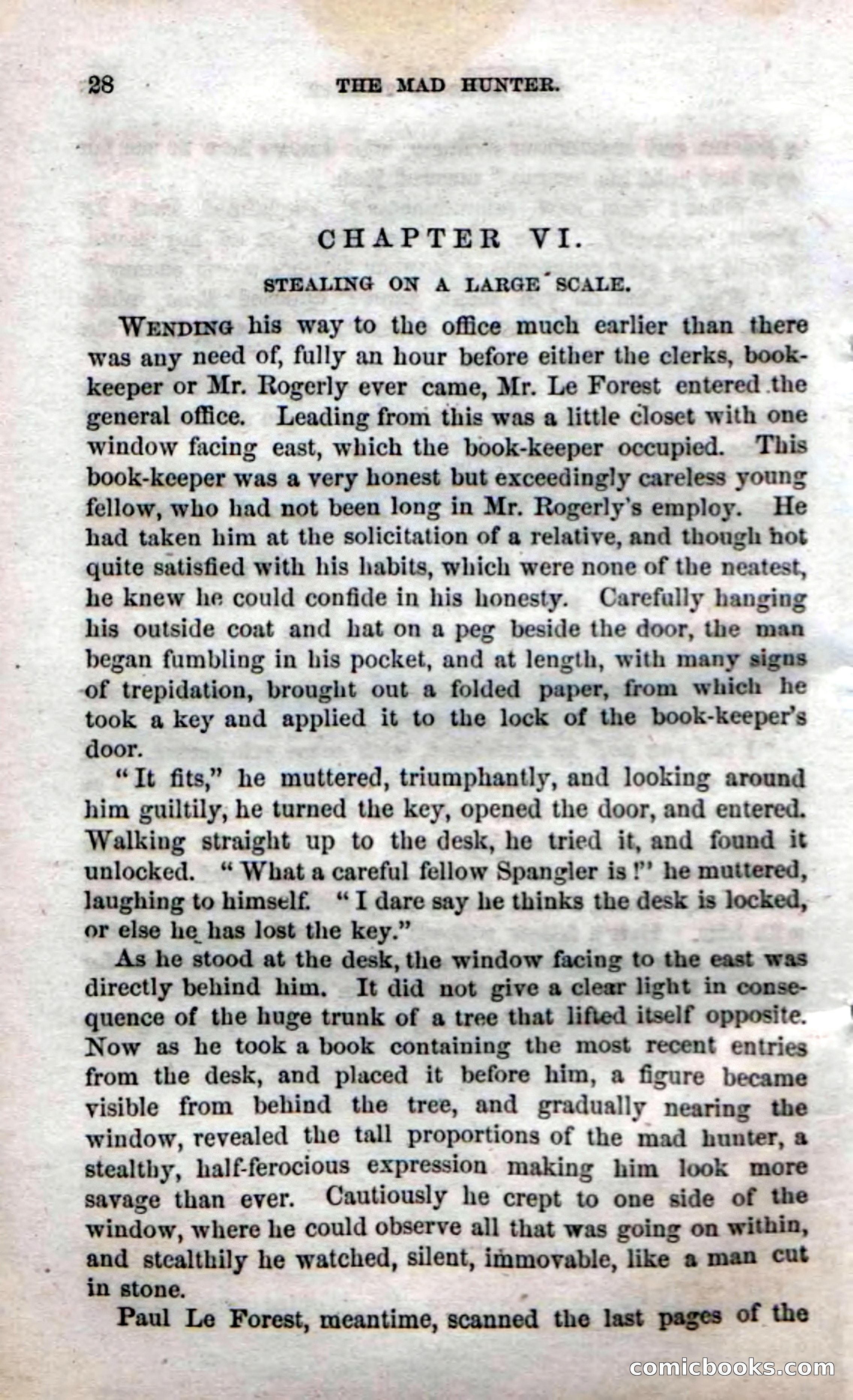 Beadle's Dime Novels No. 58: The Mad Hunter — page 30 of 120