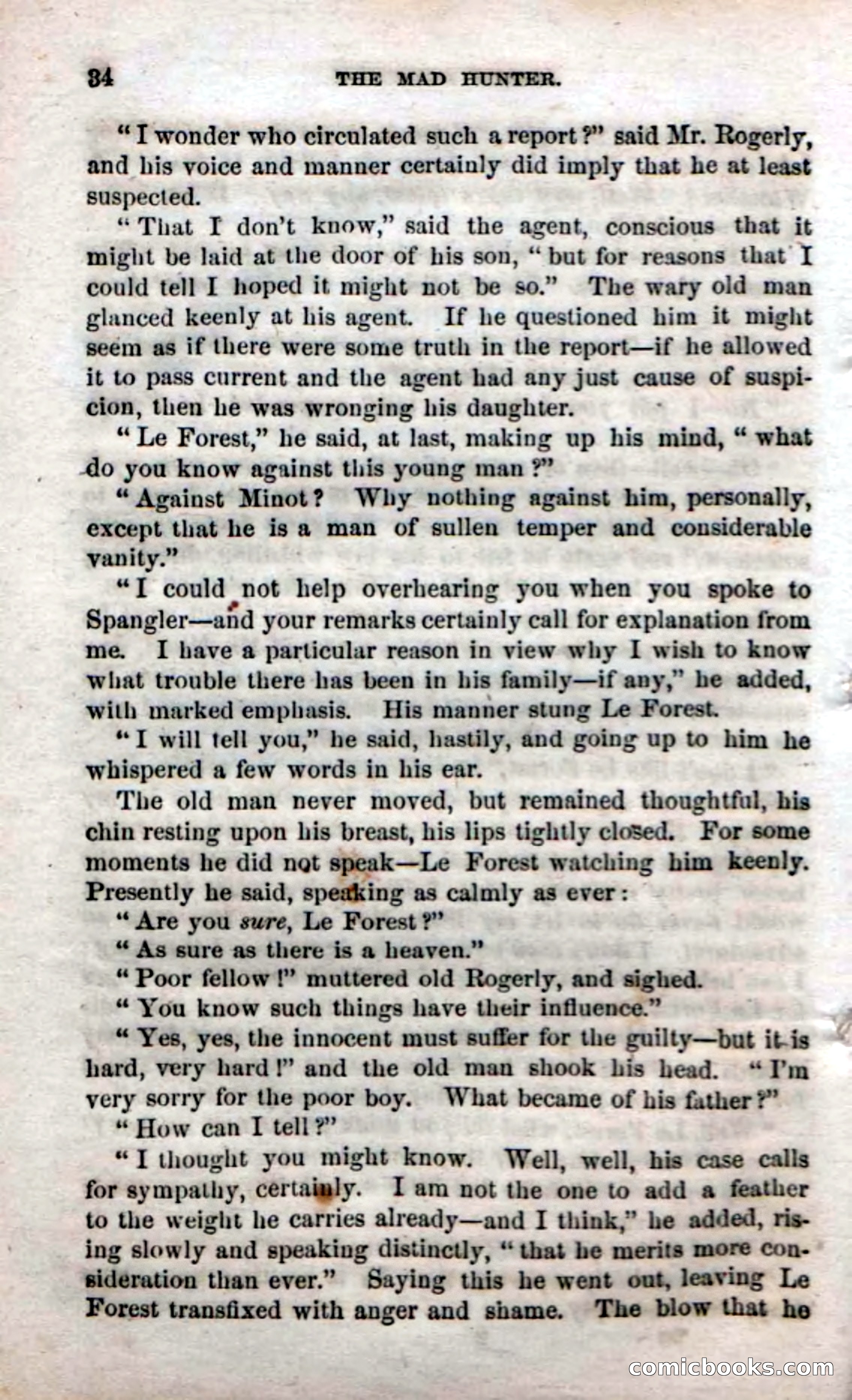 Beadle's Dime Novels No. 58: The Mad Hunter — page 36 of 120