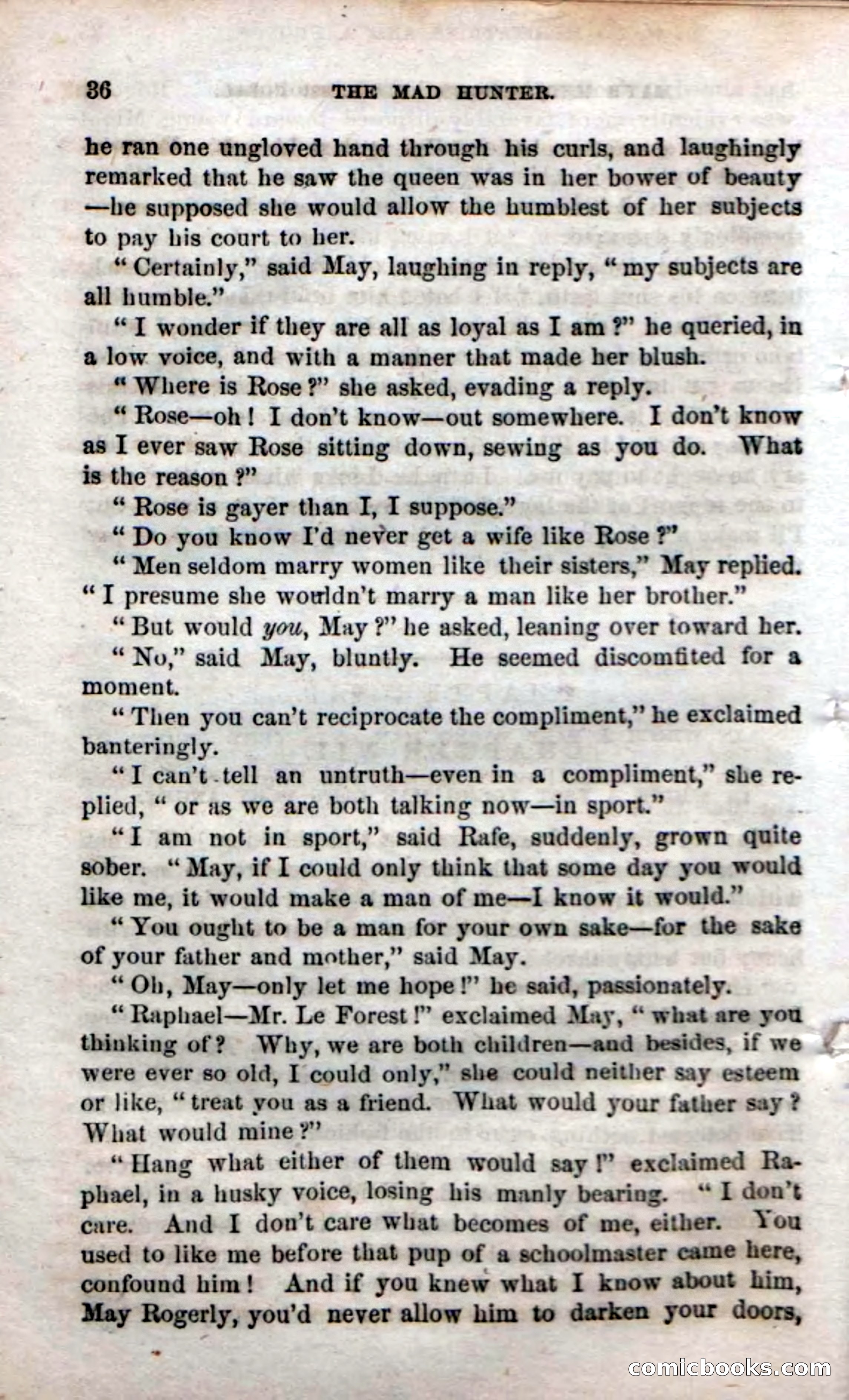 Beadle's Dime Novels No. 58: The Mad Hunter — page 38 of 120