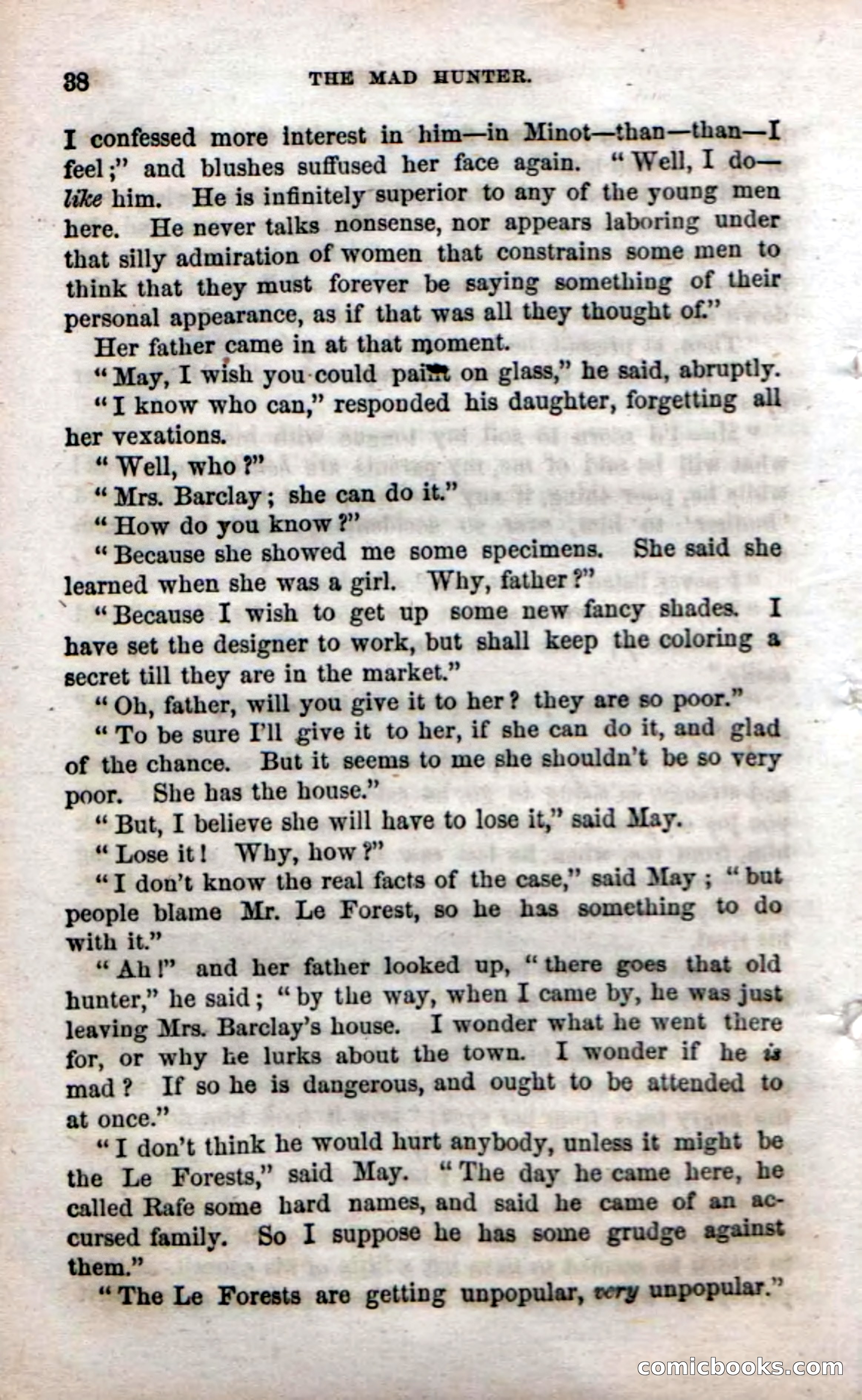 Beadle's Dime Novels No. 58: The Mad Hunter — page 40 of 120