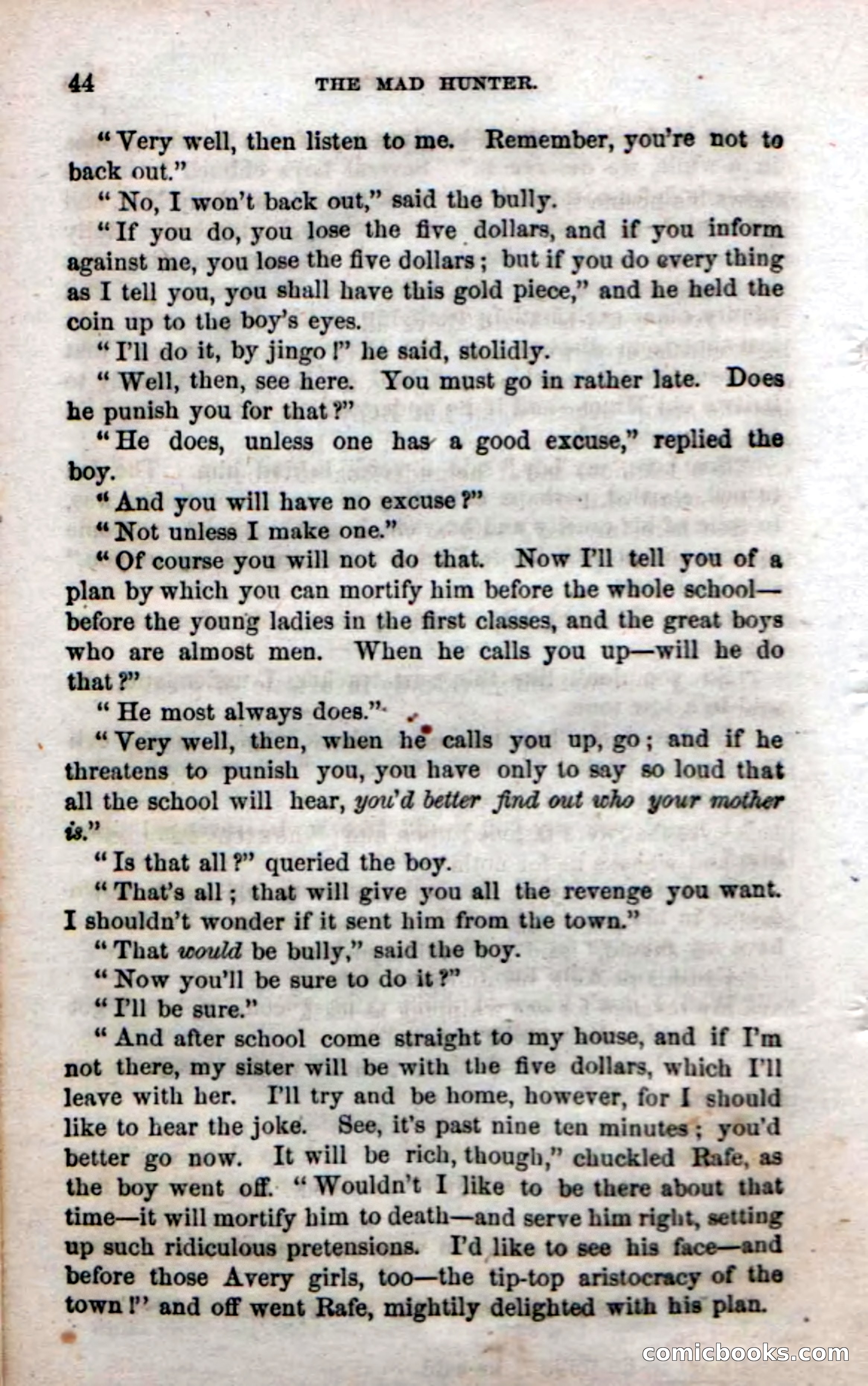 Beadle's Dime Novels No. 58: The Mad Hunter — page 46 of 120