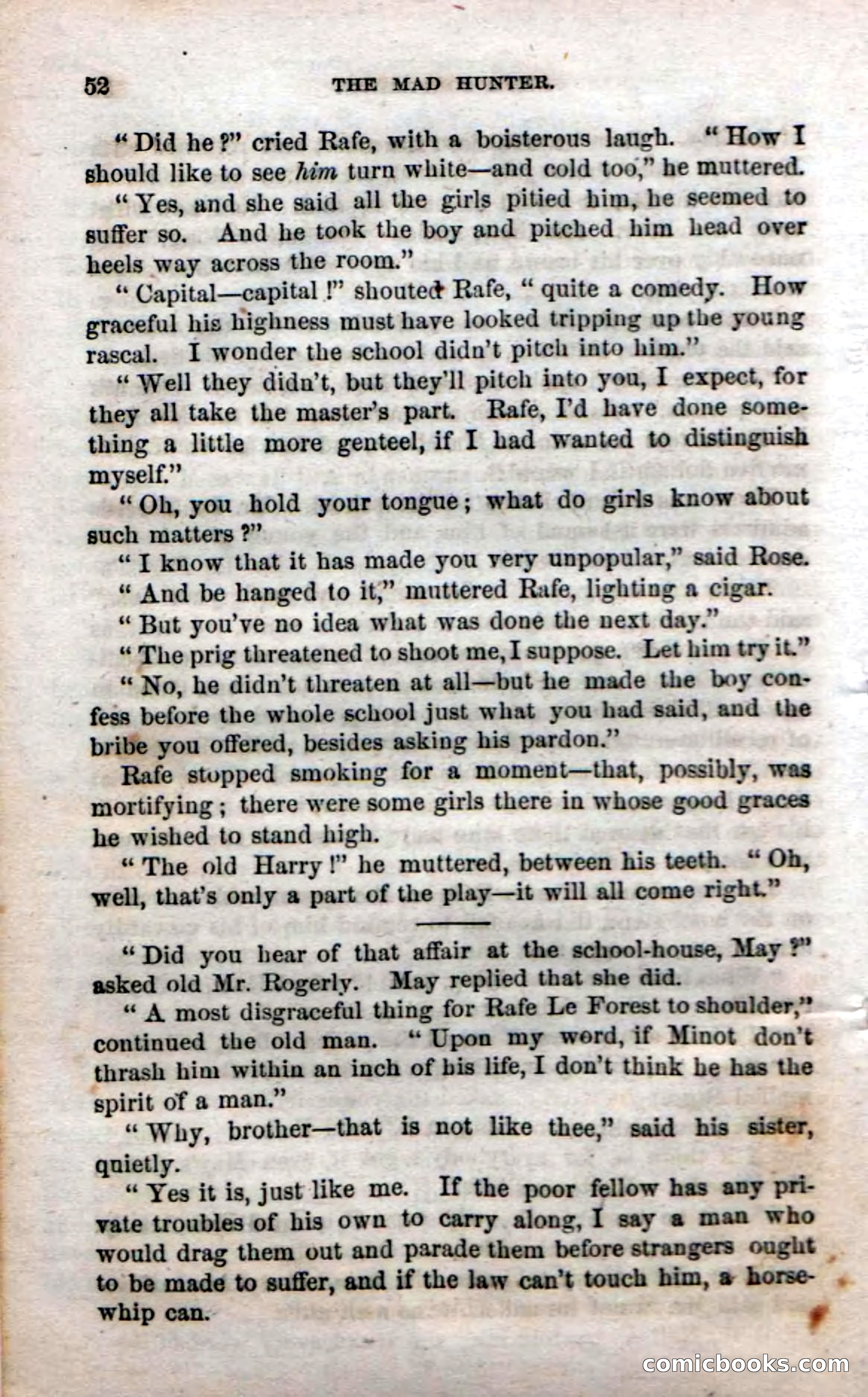 Beadle's Dime Novels No. 58: The Mad Hunter — page 54 of 120