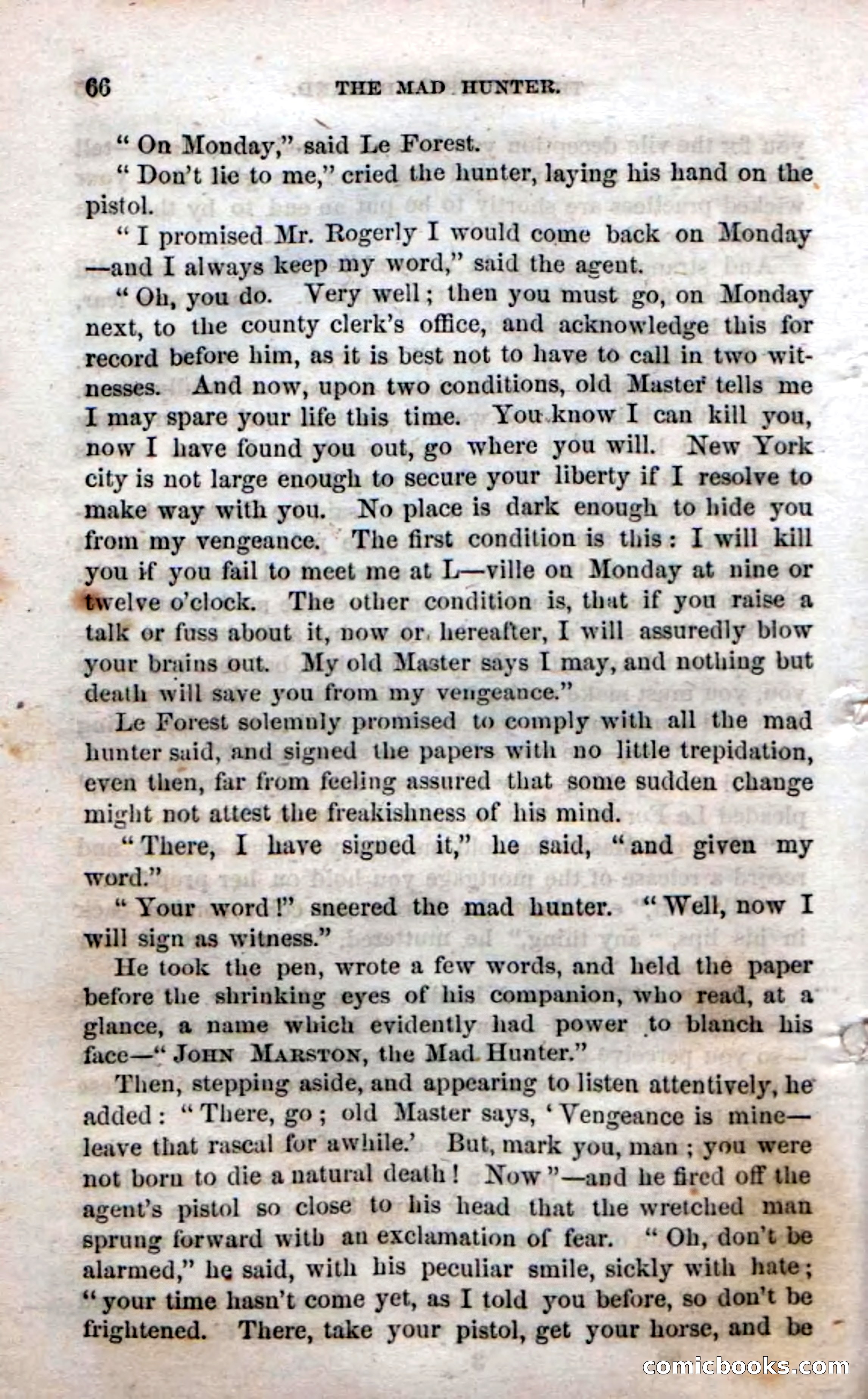 Beadle's Dime Novels No. 58: The Mad Hunter — page 68 of 120