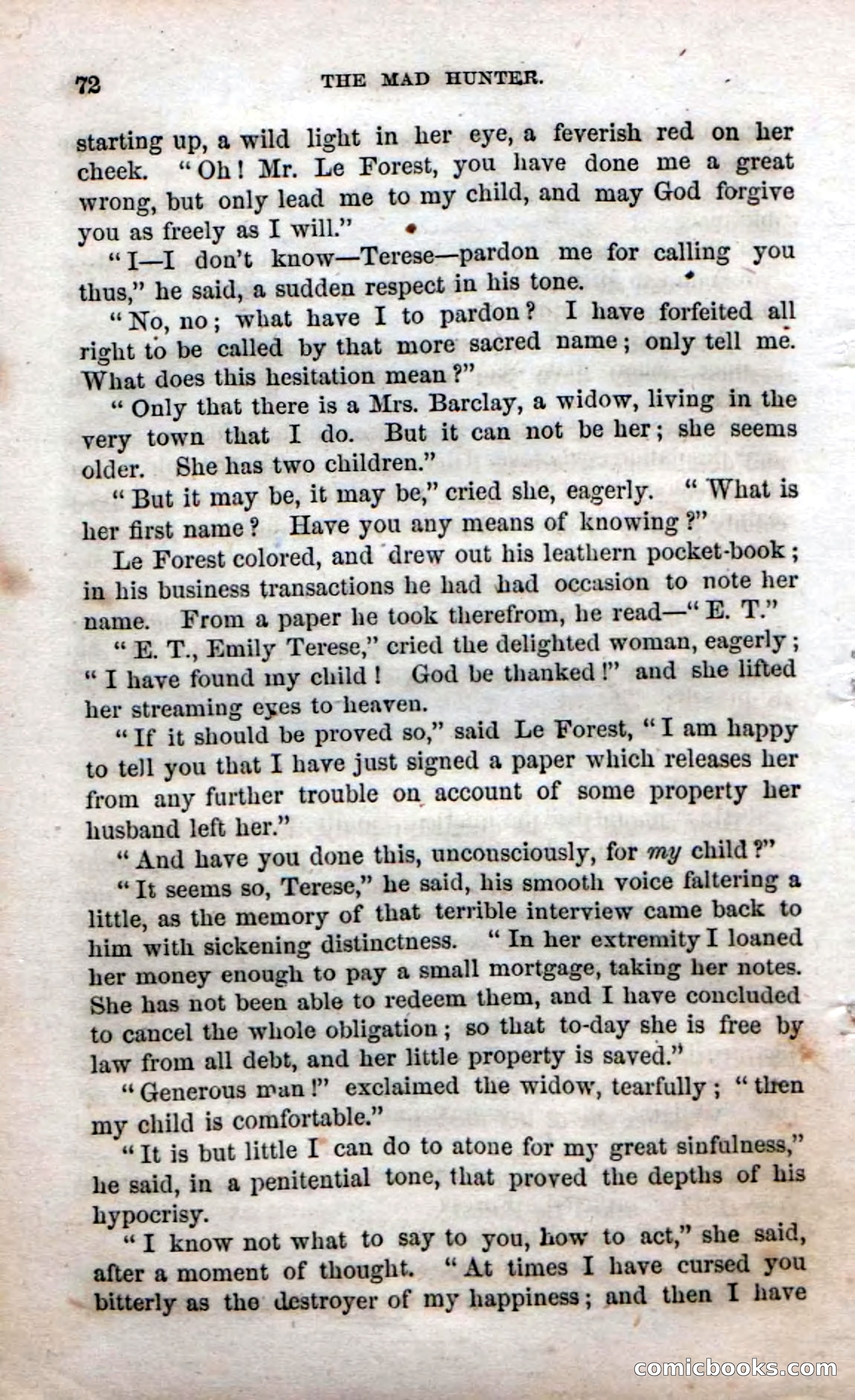 Beadle's Dime Novels No. 58: The Mad Hunter — page 74 of 120
