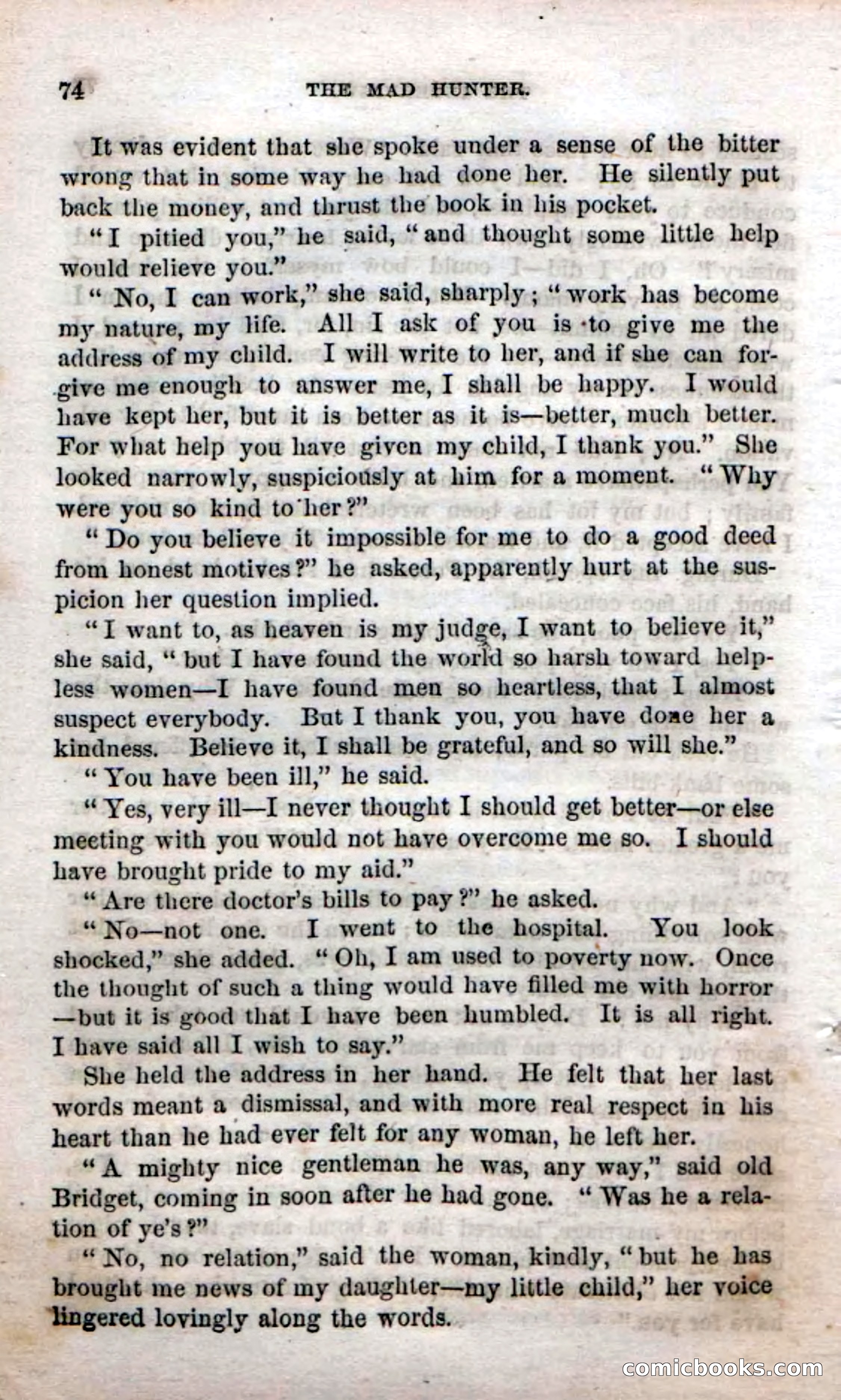 Beadle's Dime Novels No. 58: The Mad Hunter — page 76 of 120