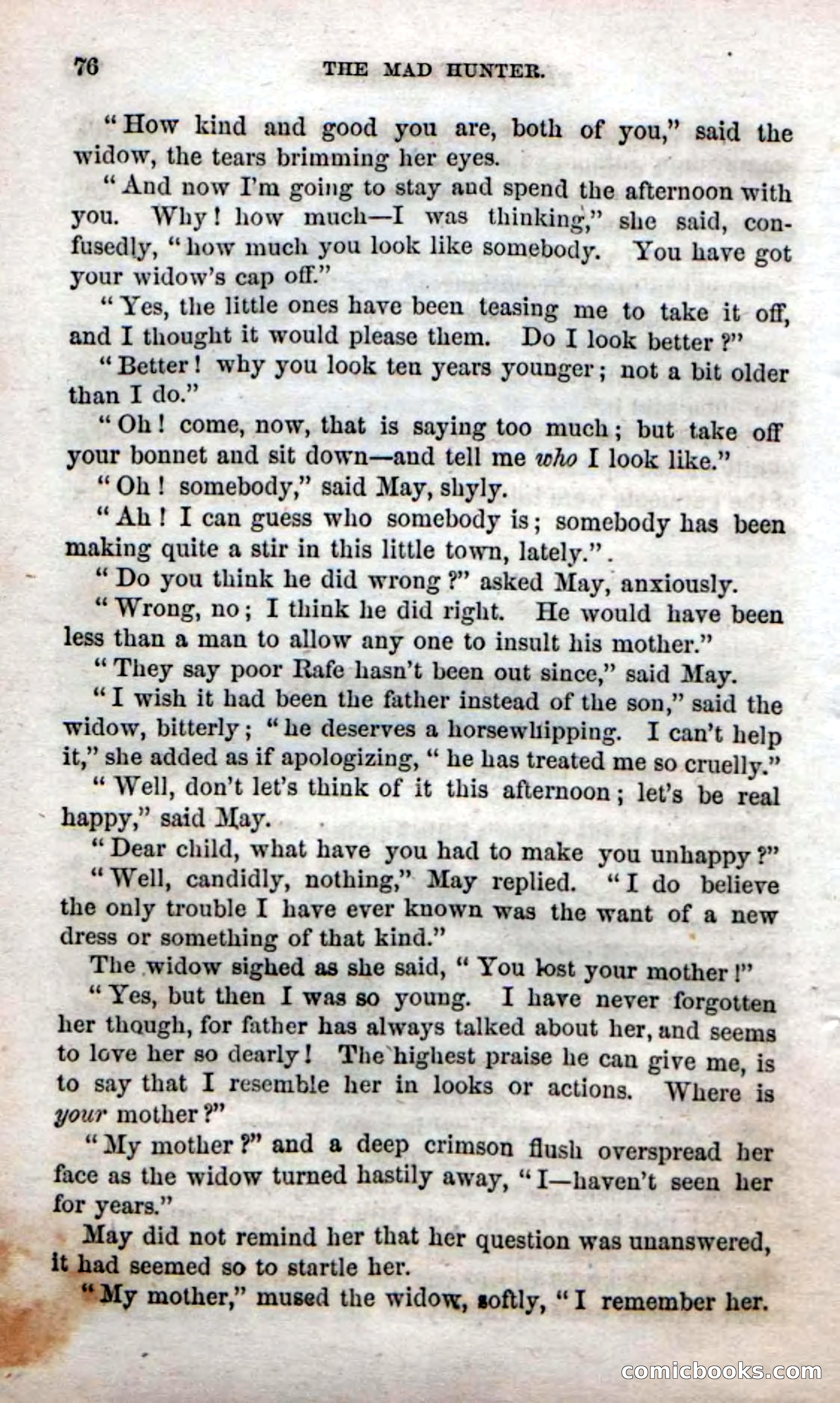 Beadle's Dime Novels No. 58: The Mad Hunter — page 78 of 120