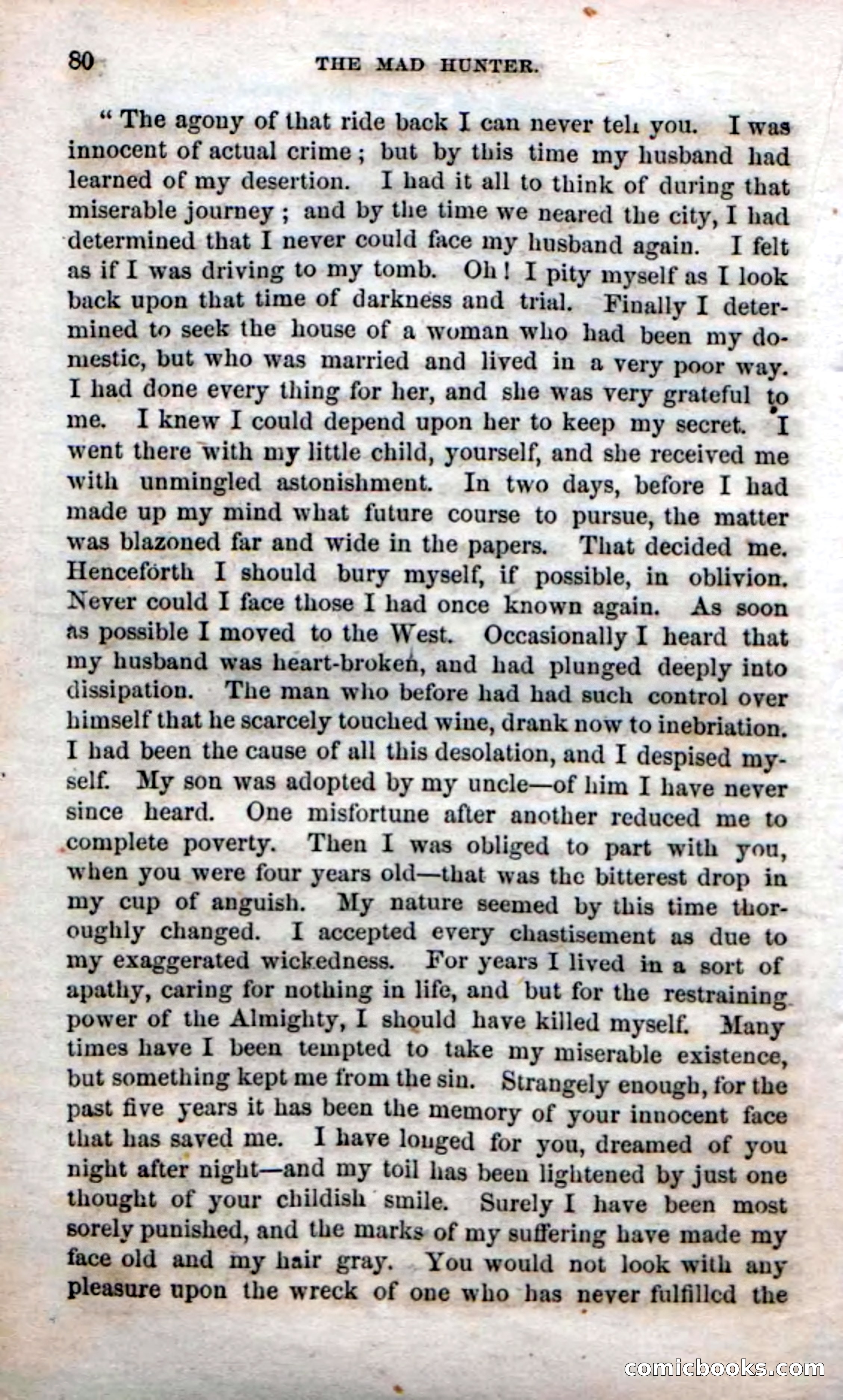 Beadle's Dime Novels No. 58: The Mad Hunter — page 82 of 120
