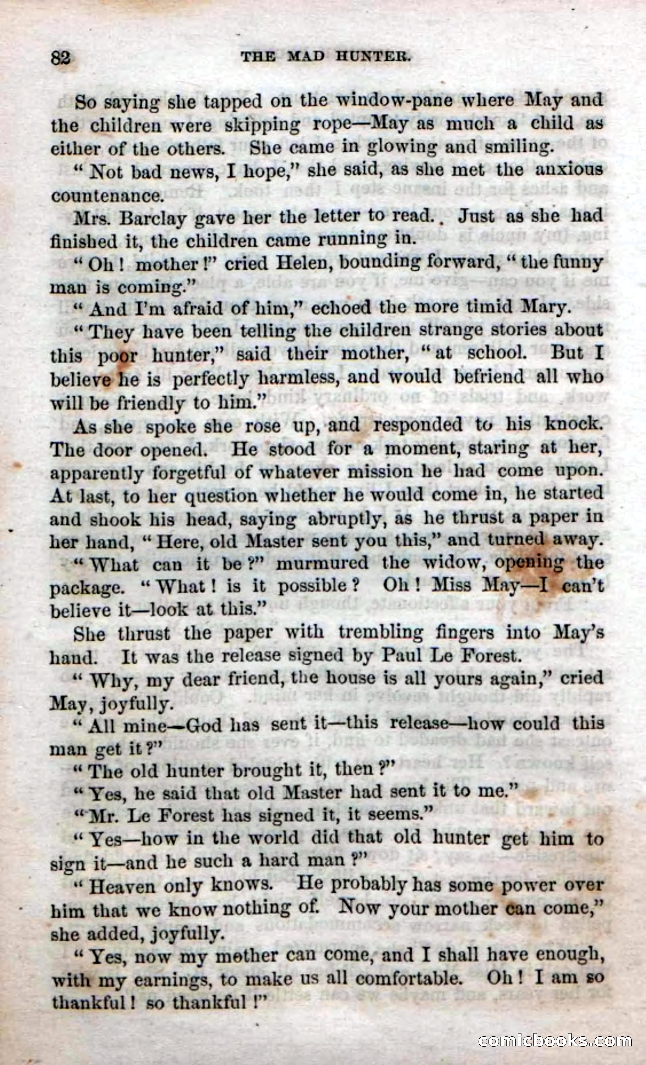 Beadle's Dime Novels No. 58: The Mad Hunter — page 84 of 120