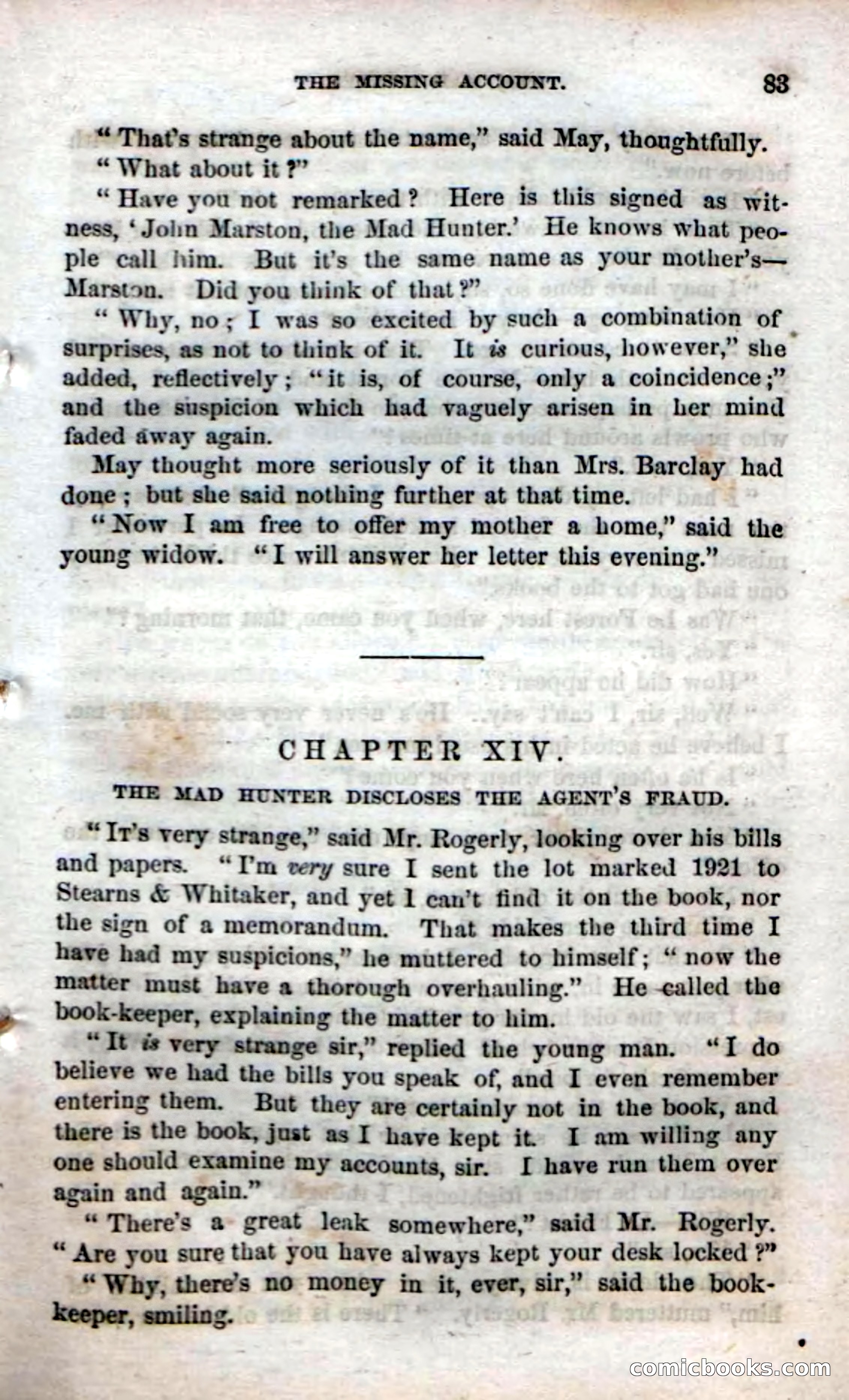 Beadle's Dime Novels No. 58: The Mad Hunter — page 85 of 120