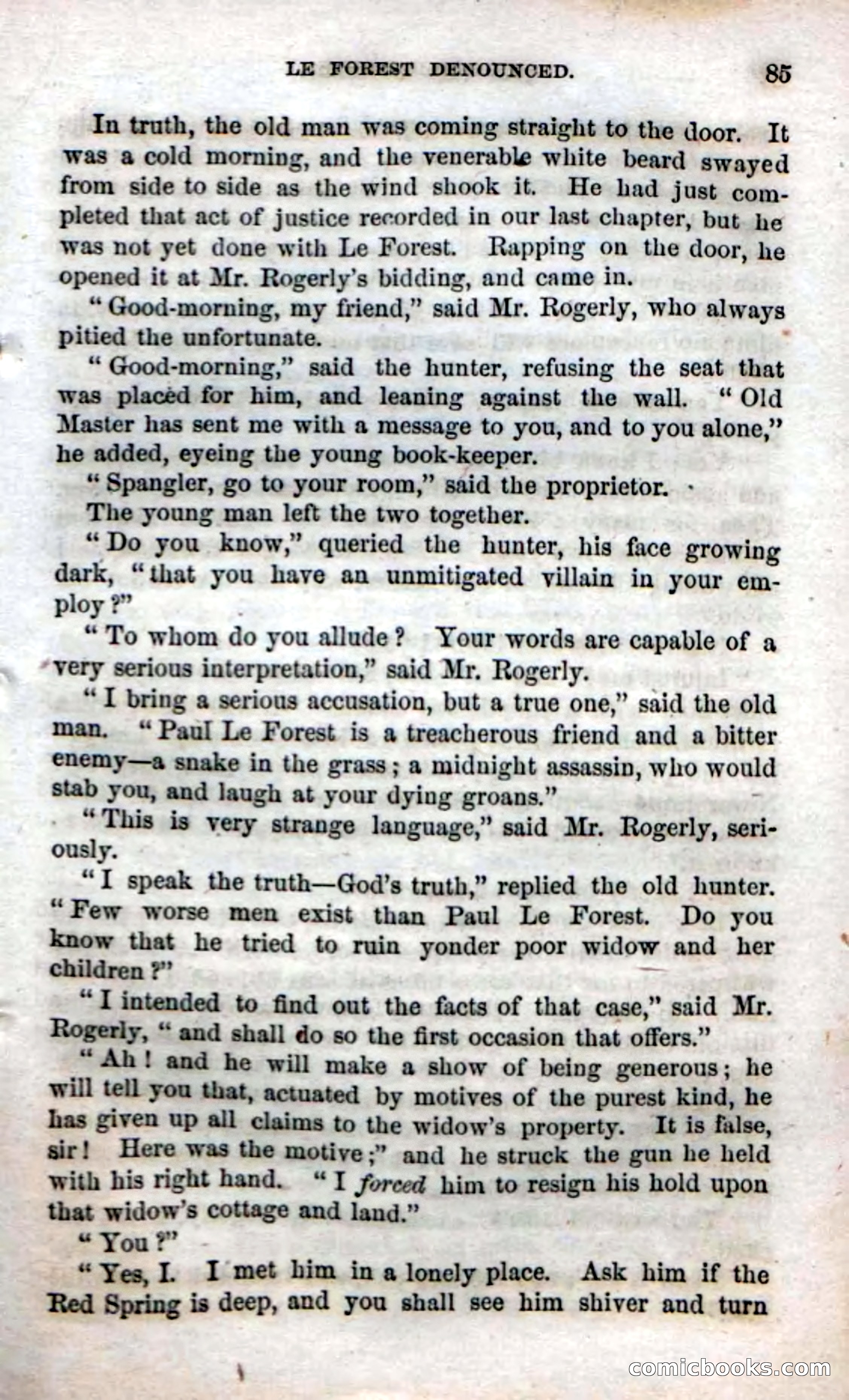 Beadle's Dime Novels No. 58: The Mad Hunter — page 87 of 120