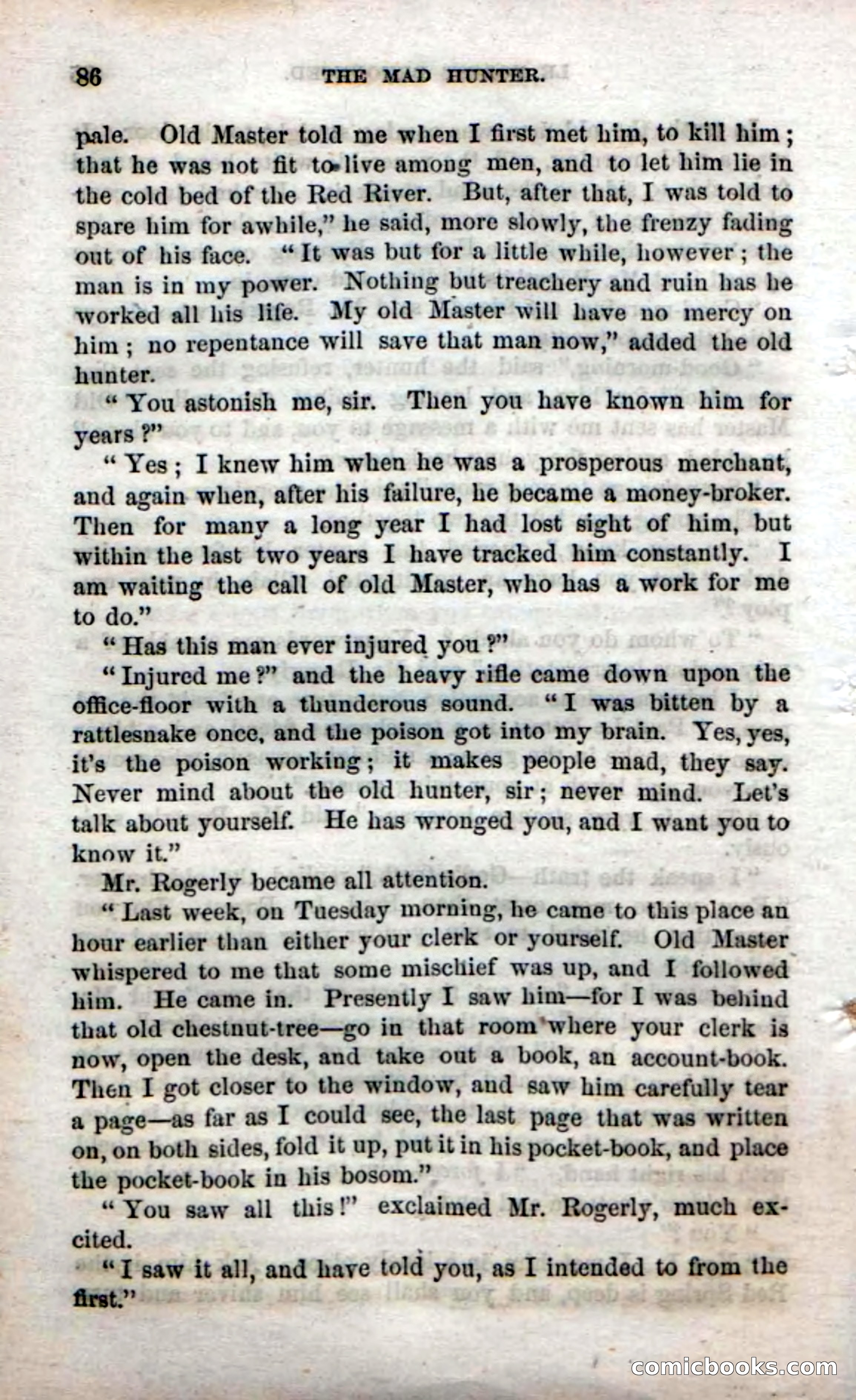 Beadle's Dime Novels No. 58: The Mad Hunter — page 88 of 120