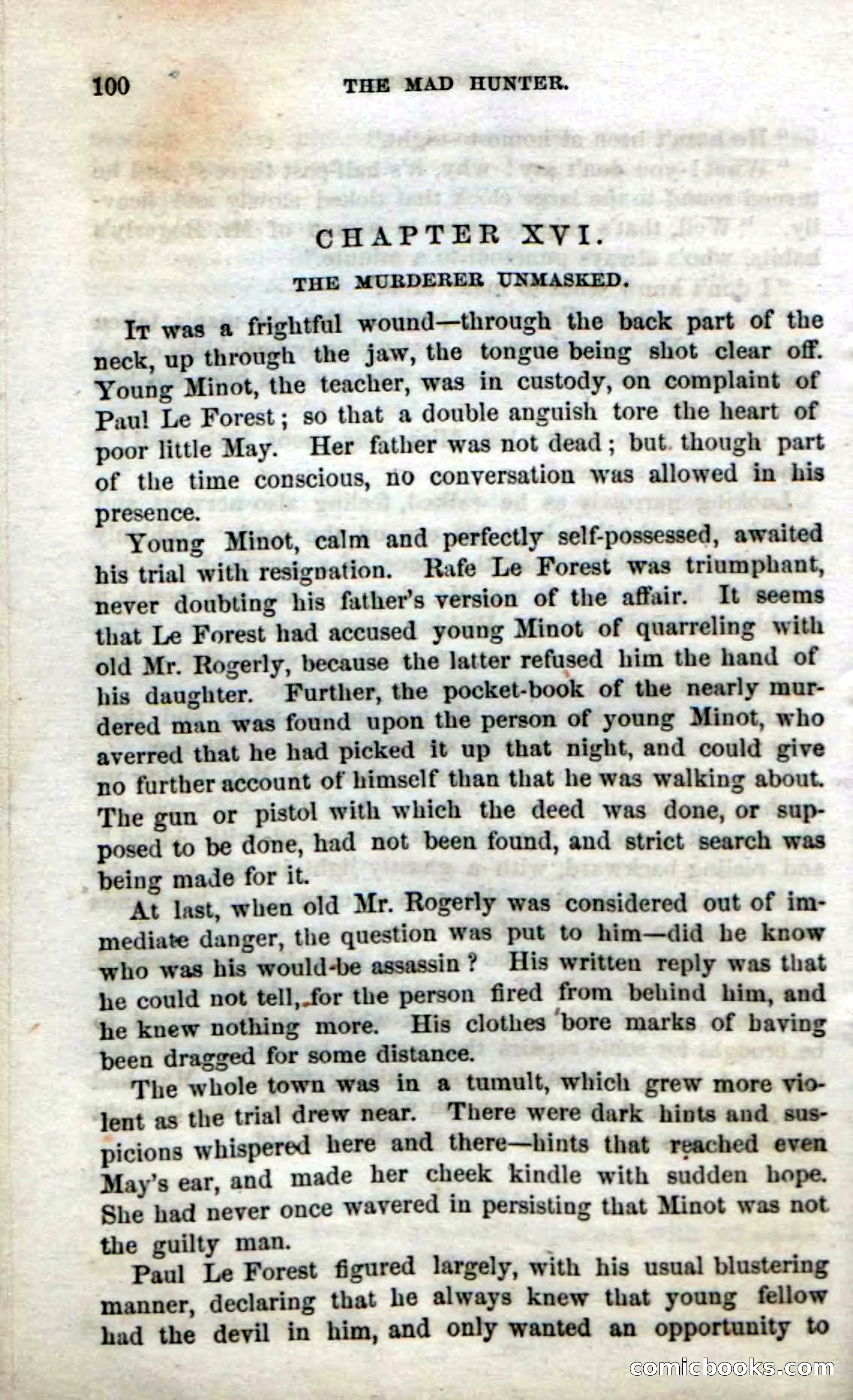 Beadle's Dime Novels No. 58: The Mad Hunter — page 102 of 120