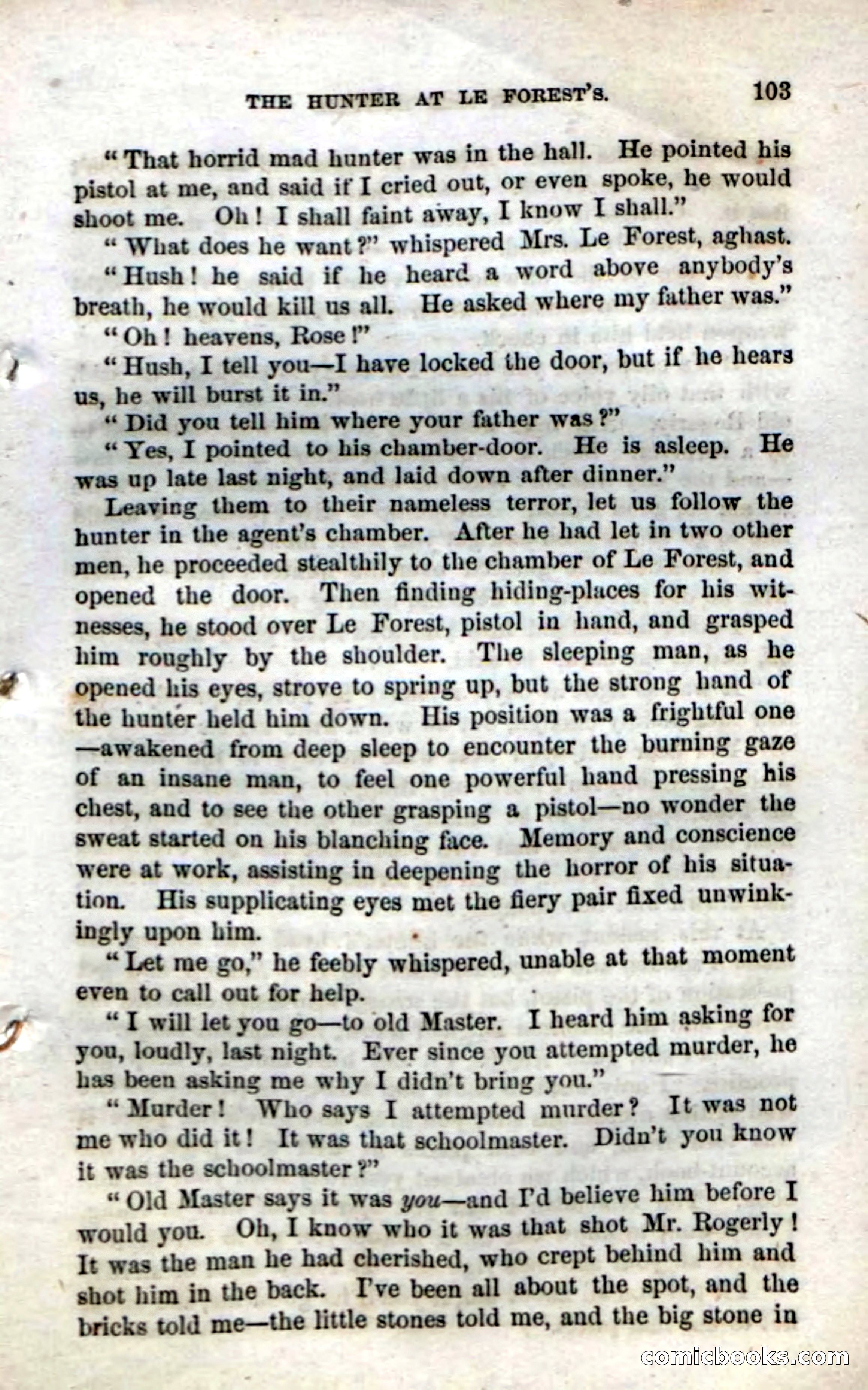 Beadle's Dime Novels No. 58: The Mad Hunter — page 105 of 120