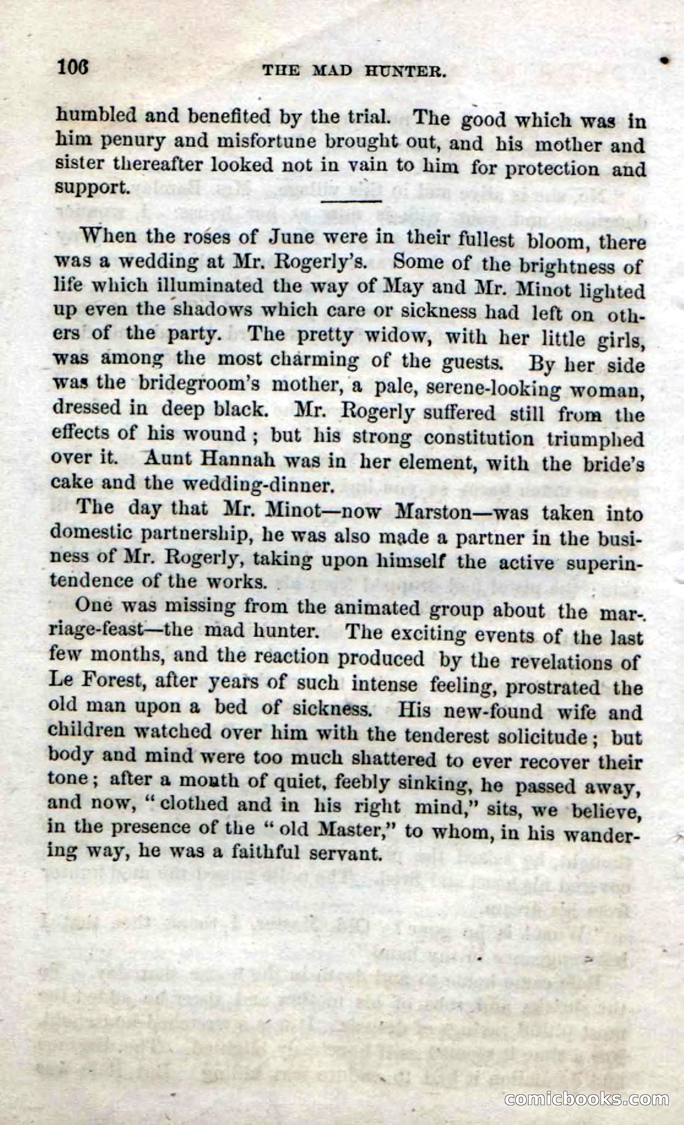 Beadle's Dime Novels No. 58: The Mad Hunter — page 108 of 120
