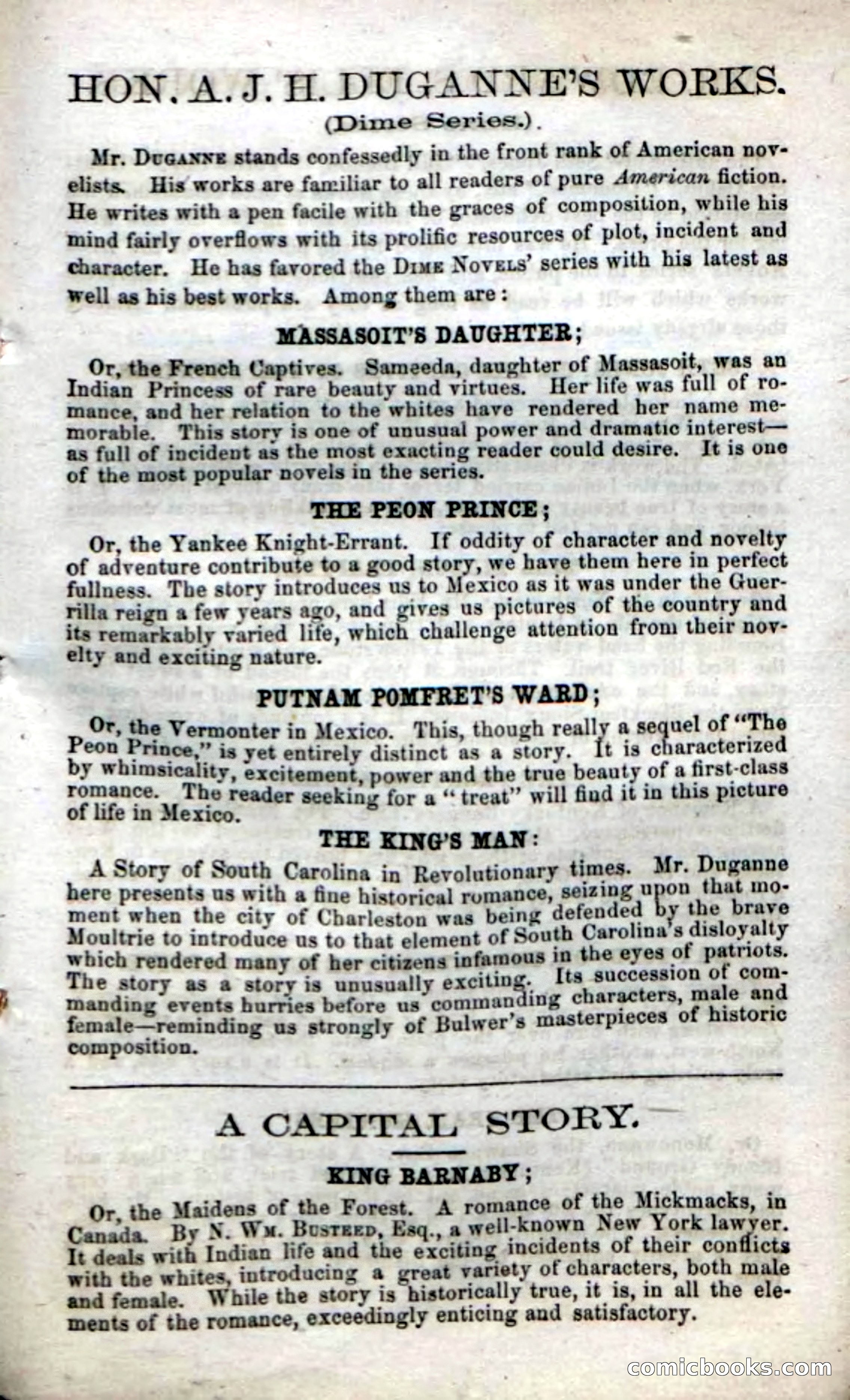 Beadle's Dime Novels No. 58: The Mad Hunter — page 111 of 120