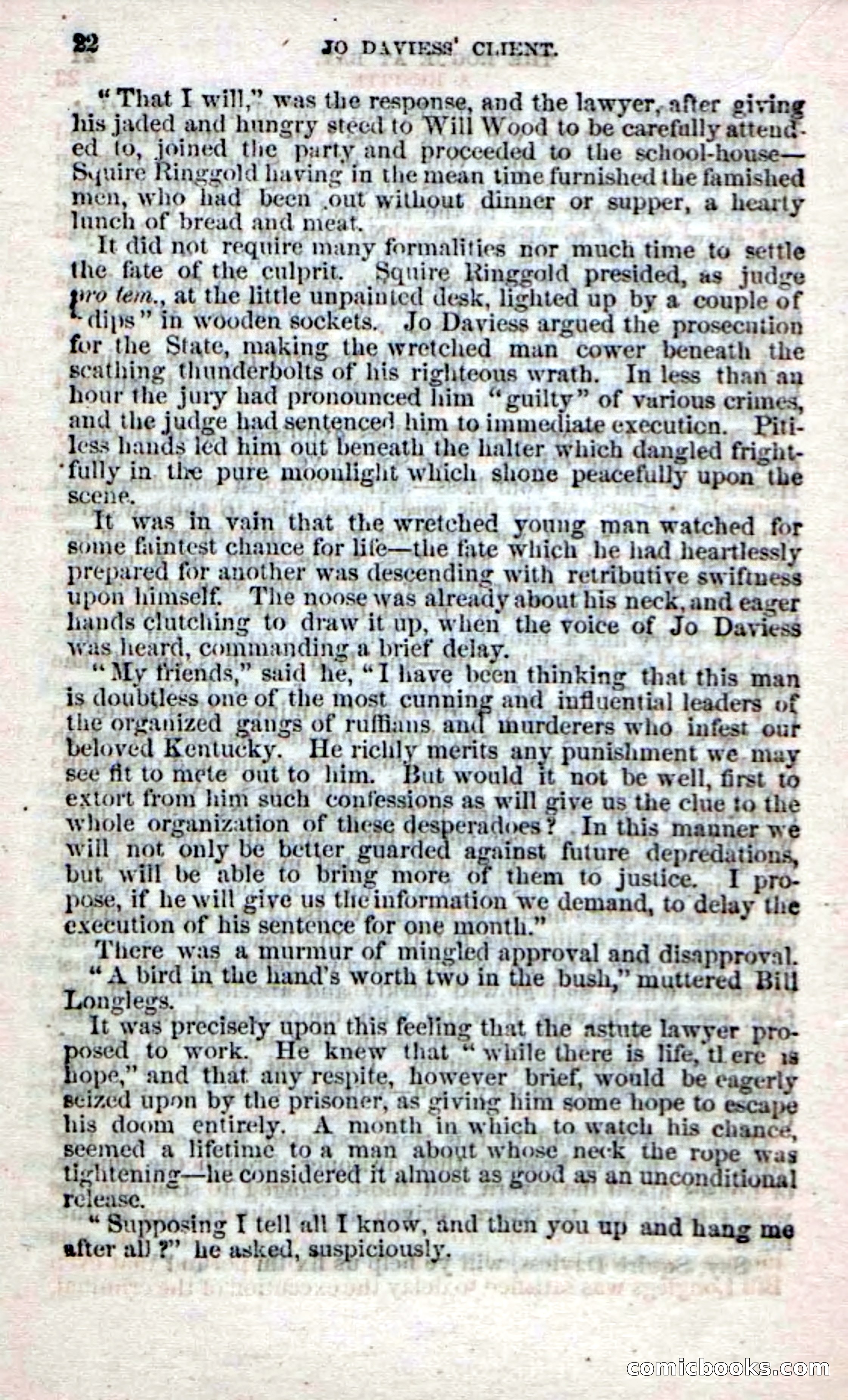 Beadle's Dime Novels No. 60 — page 20 of 100