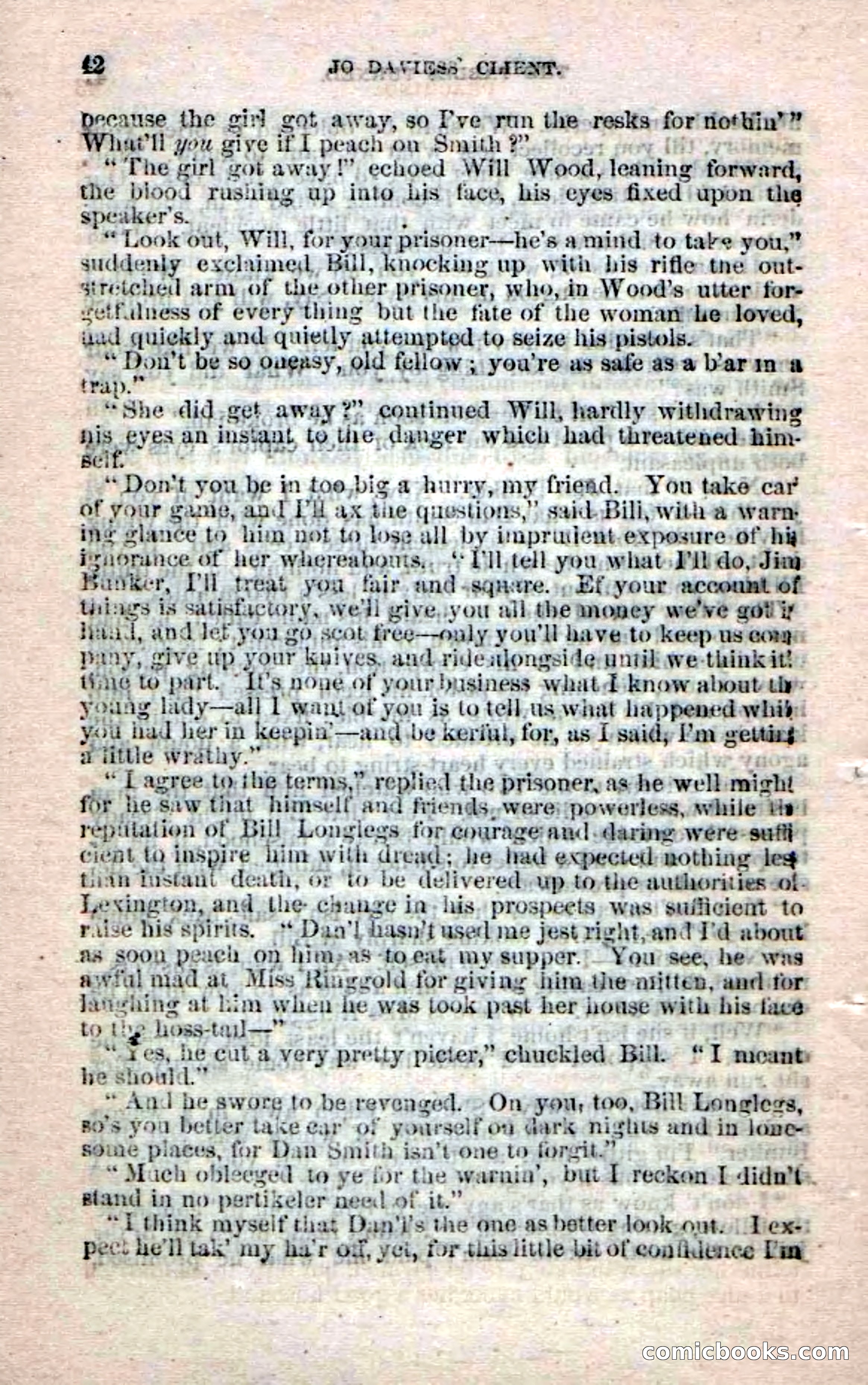 Beadle's Dime Novels No. 60 — page 40 of 100