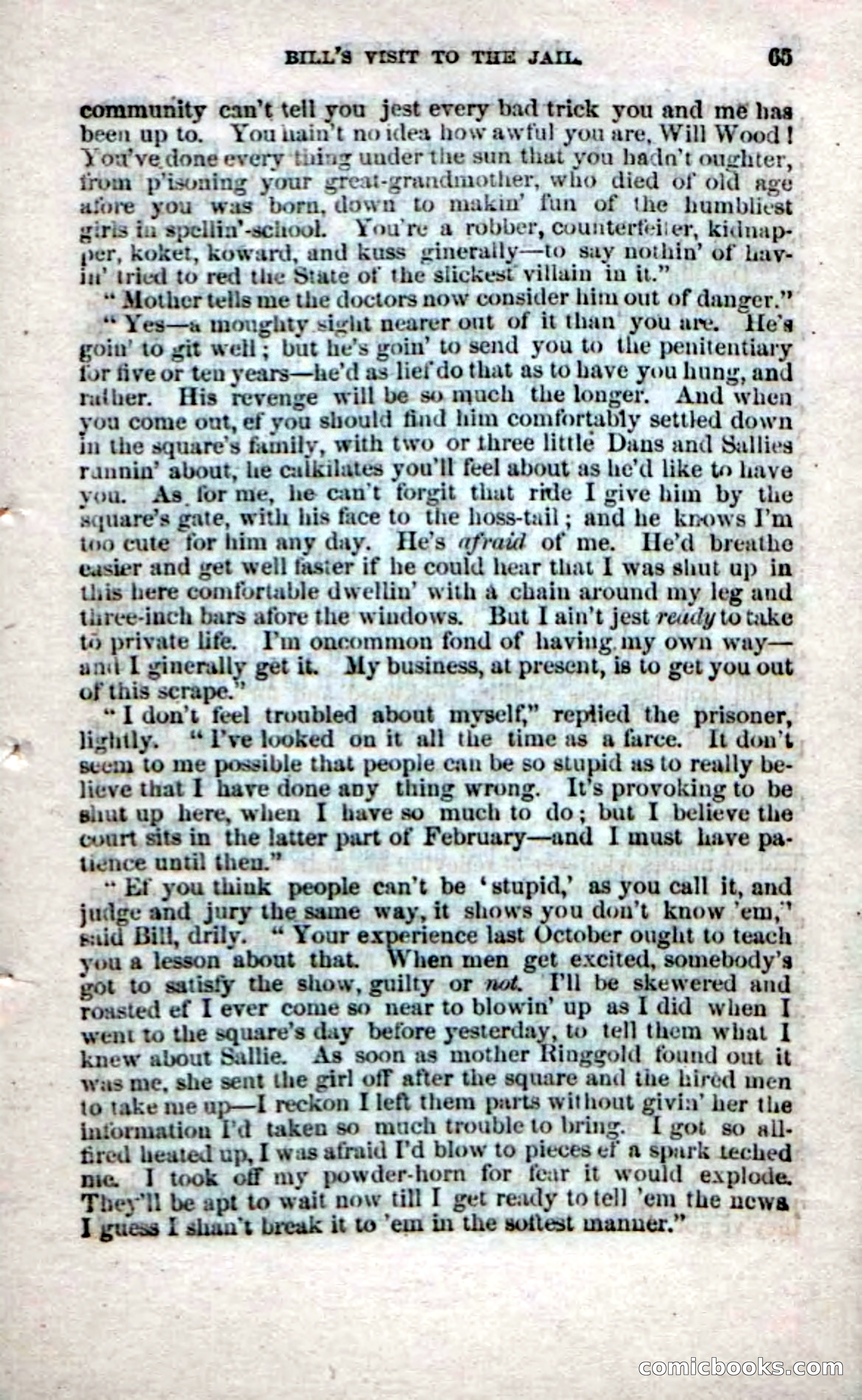 Beadle's Dime Novels No. 60 — page 63 of 100