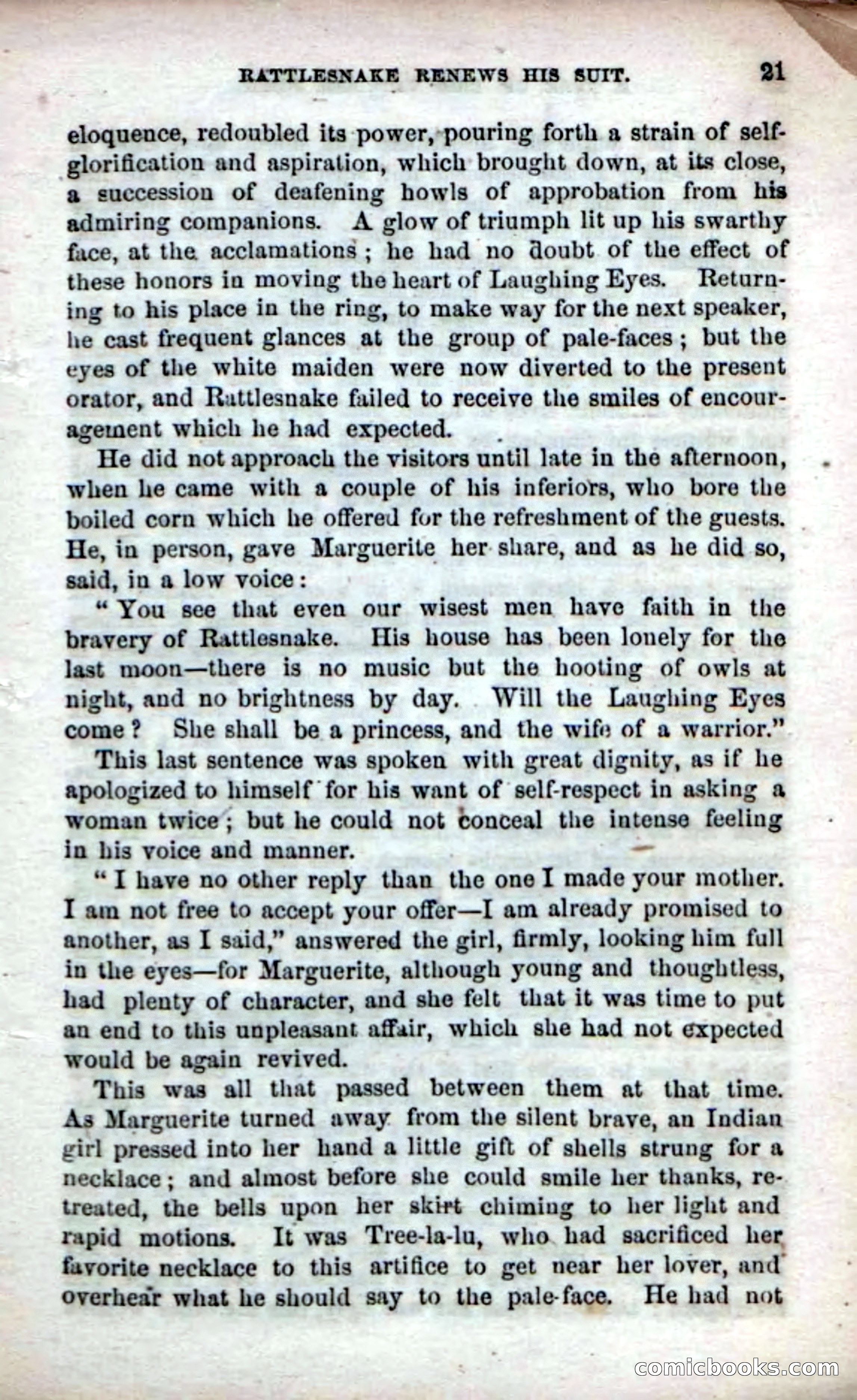 Beadle's Dime Novels No. 61: Laughing Eyes — page 23 of 100