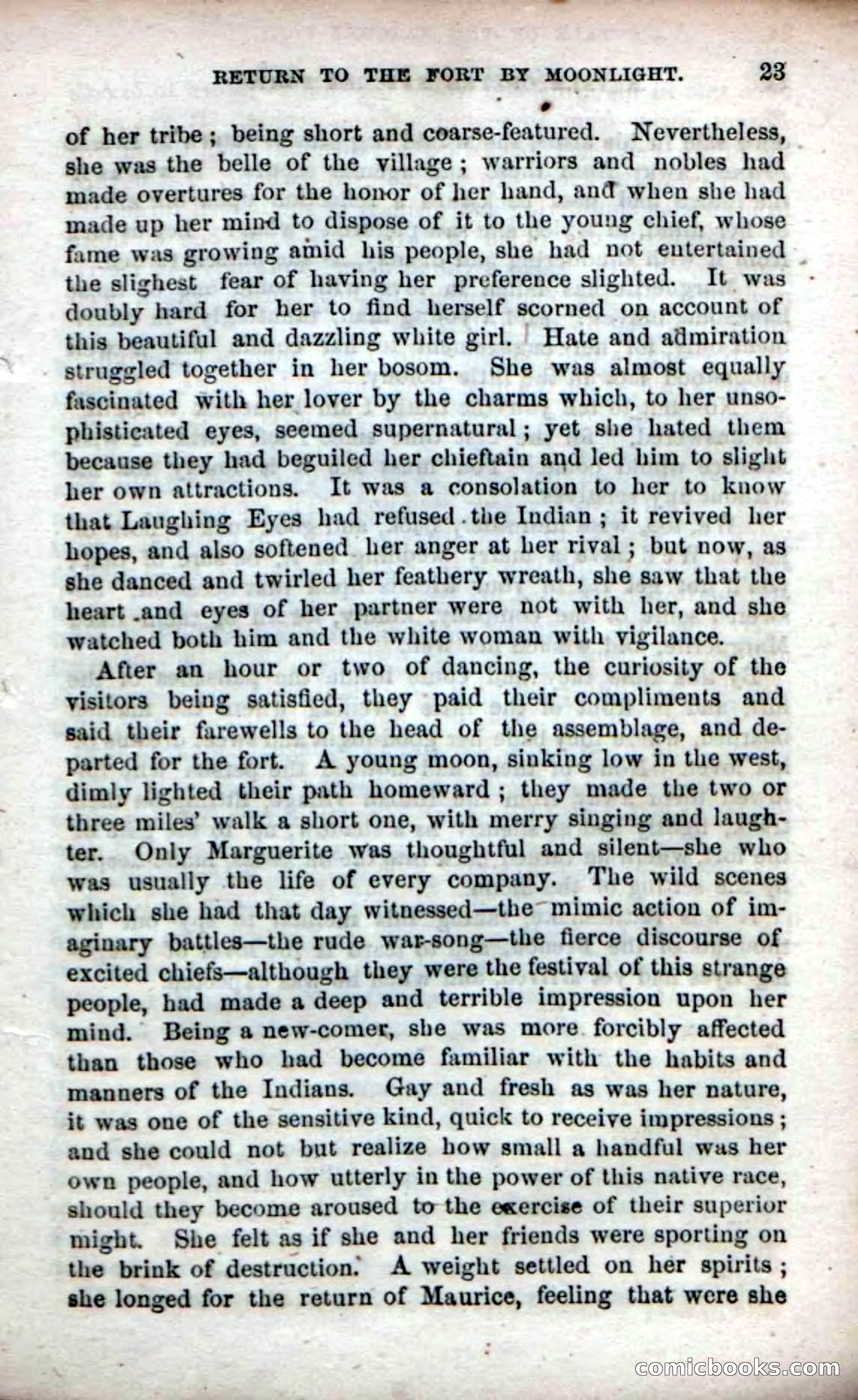 Beadle's Dime Novels No. 61: Laughing Eyes — page 25 of 100
