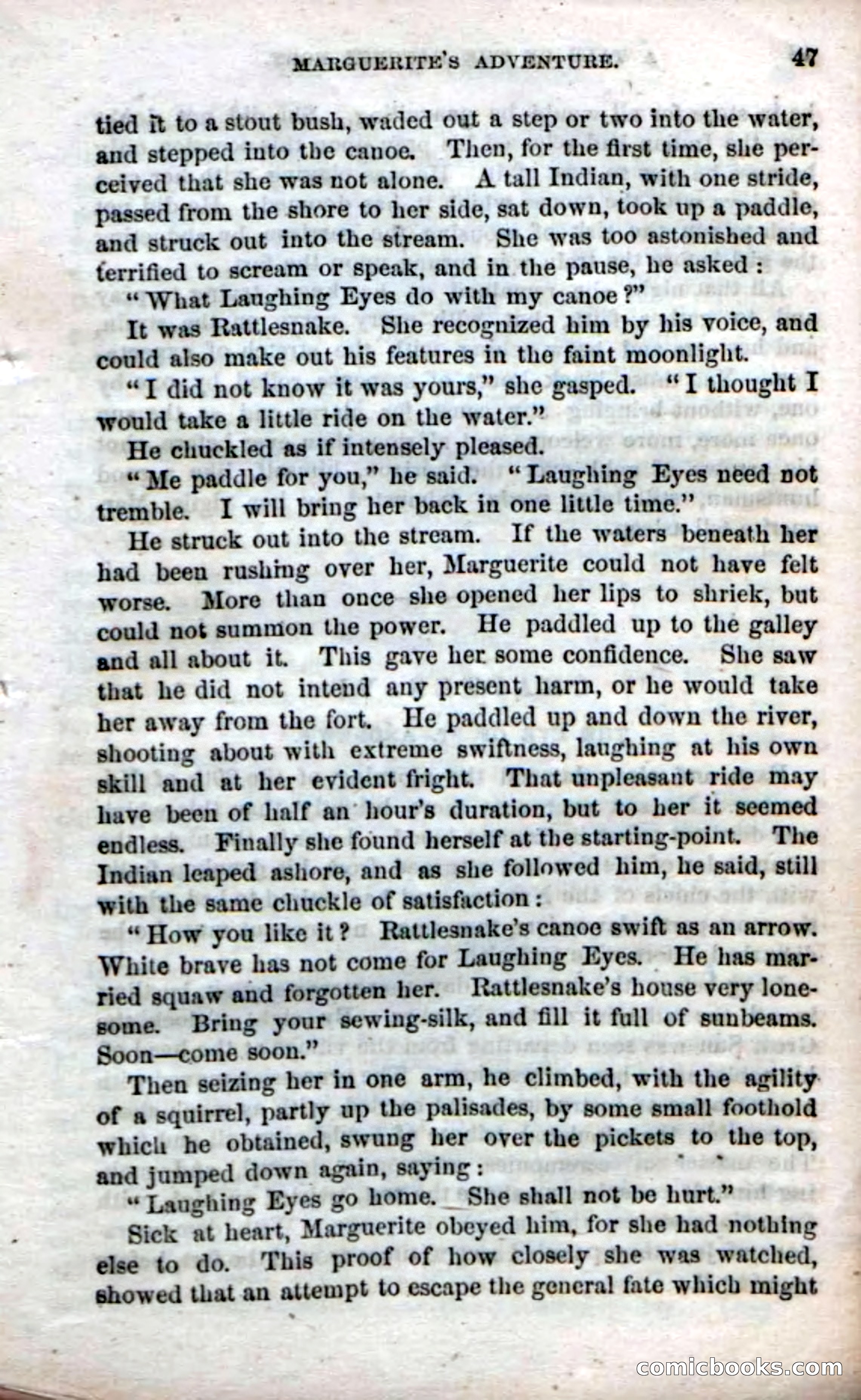 Beadle's Dime Novels No. 61: Laughing Eyes — page 49 of 100