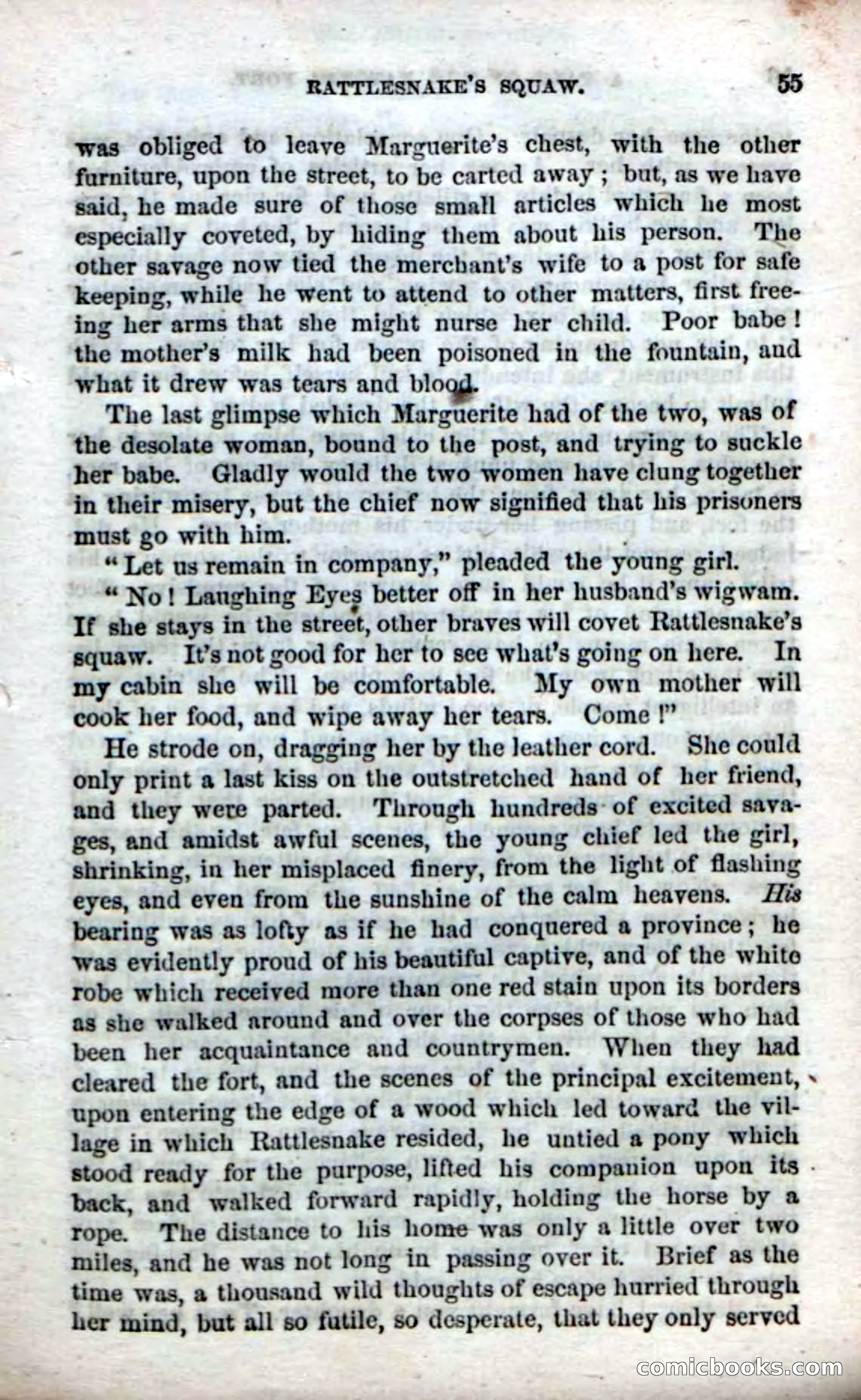 Beadle's Dime Novels No. 61: Laughing Eyes — page 57 of 100