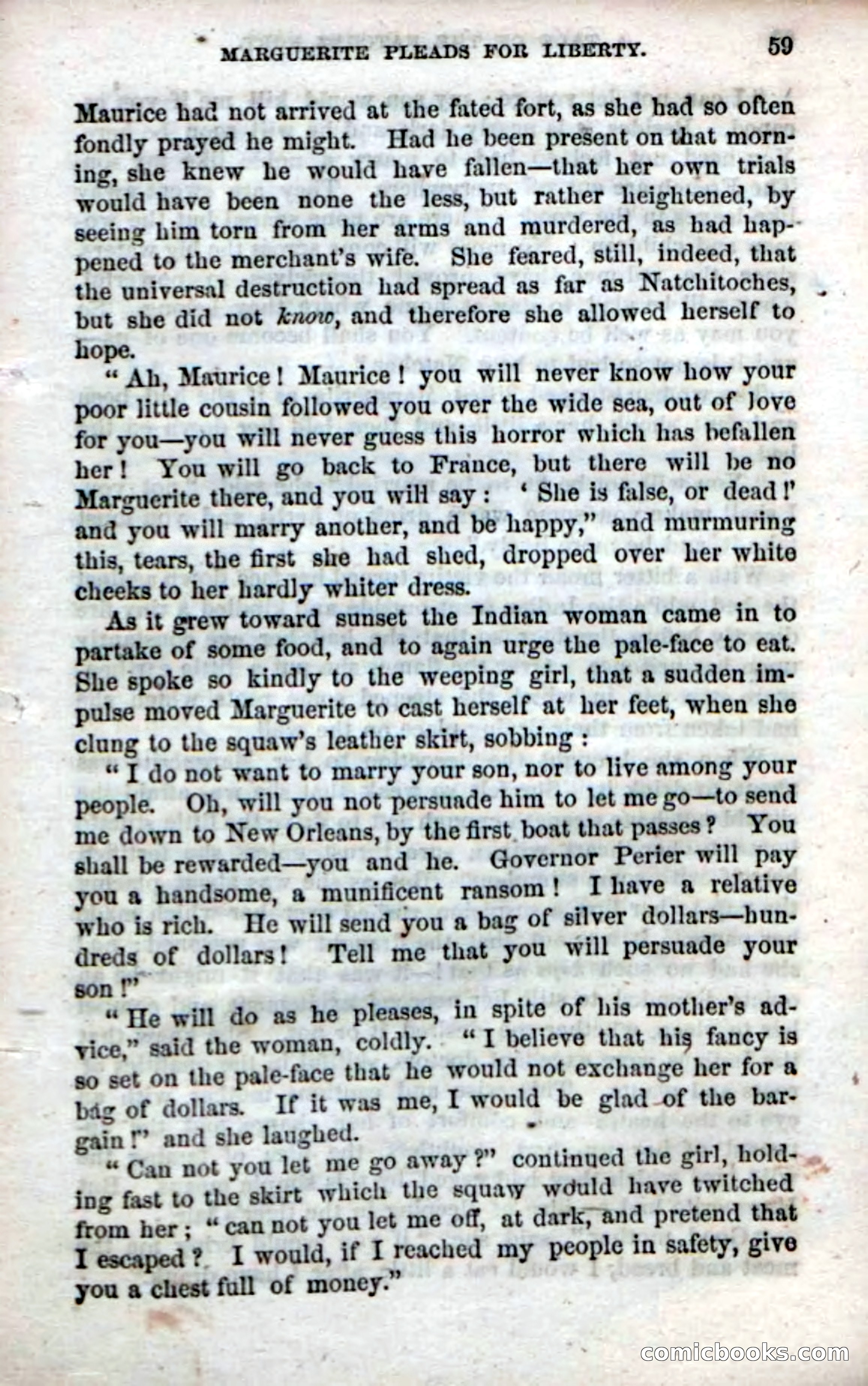 Beadle's Dime Novels No. 61: Laughing Eyes — page 61 of 100