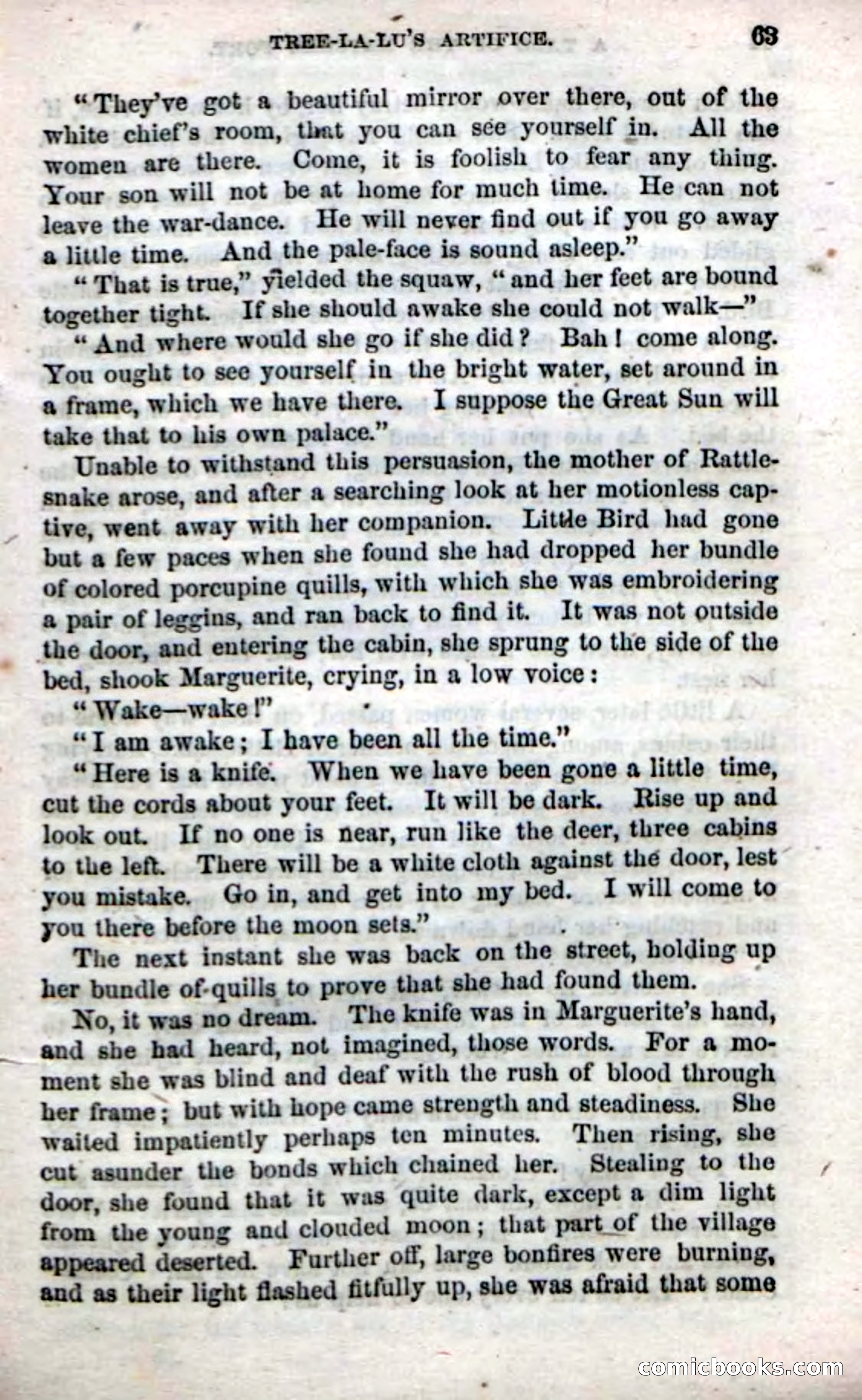 Beadle's Dime Novels No. 61: Laughing Eyes — page 65 of 100