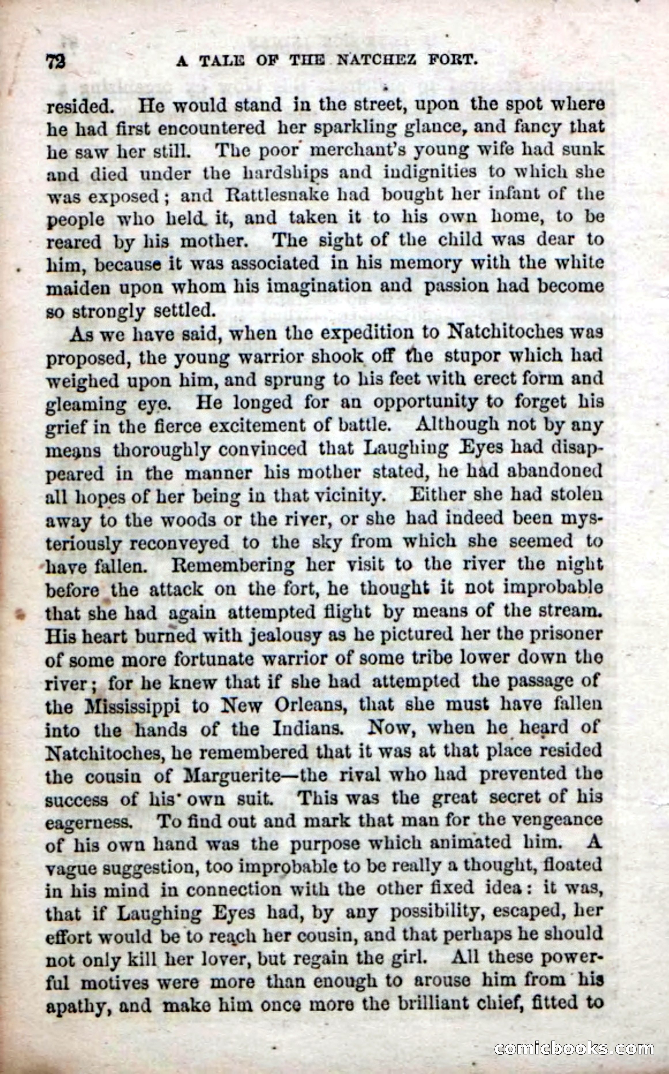 Beadle's Dime Novels No. 61: Laughing Eyes — page 74 of 100
