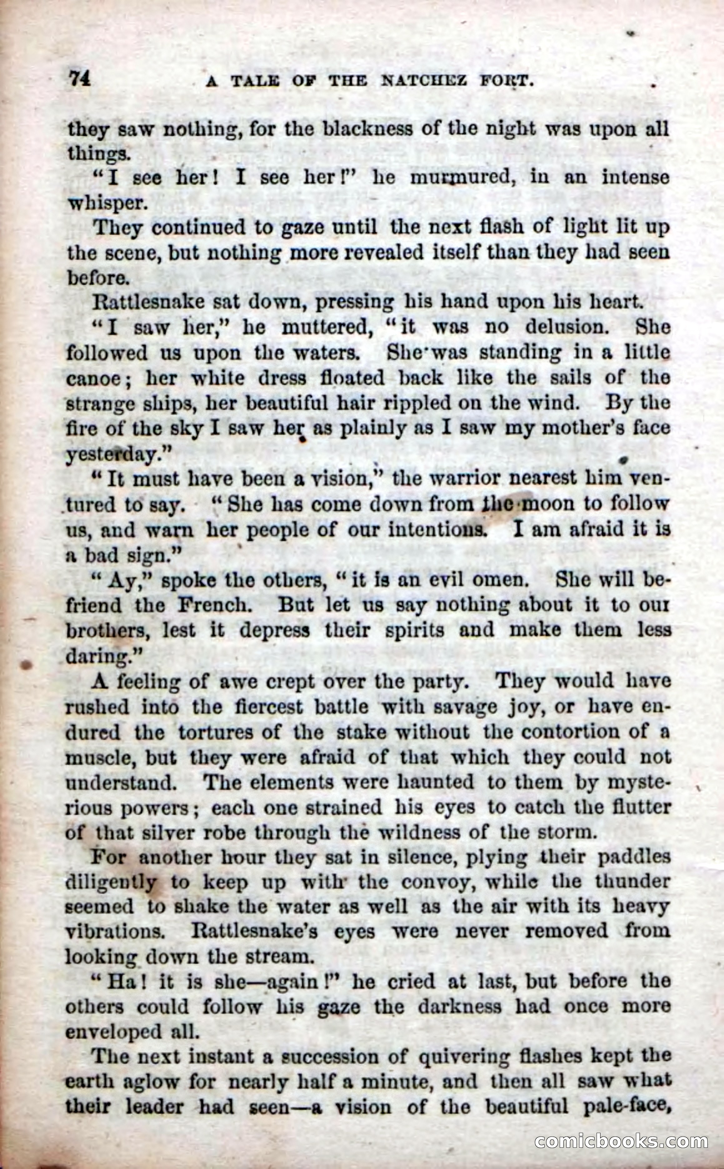 Beadle's Dime Novels No. 61: Laughing Eyes — page 76 of 100