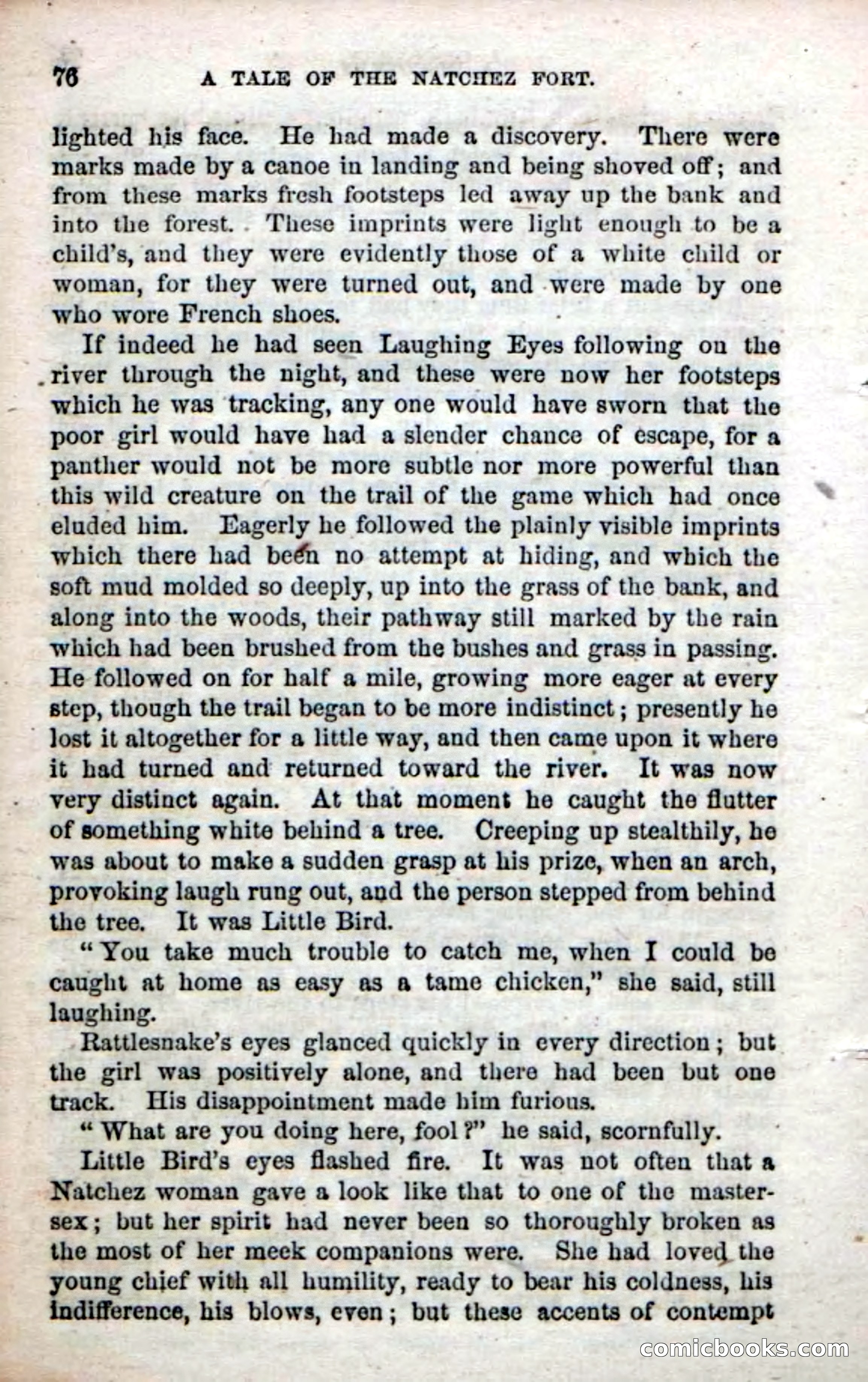 Beadle's Dime Novels No. 61: Laughing Eyes — page 78 of 100