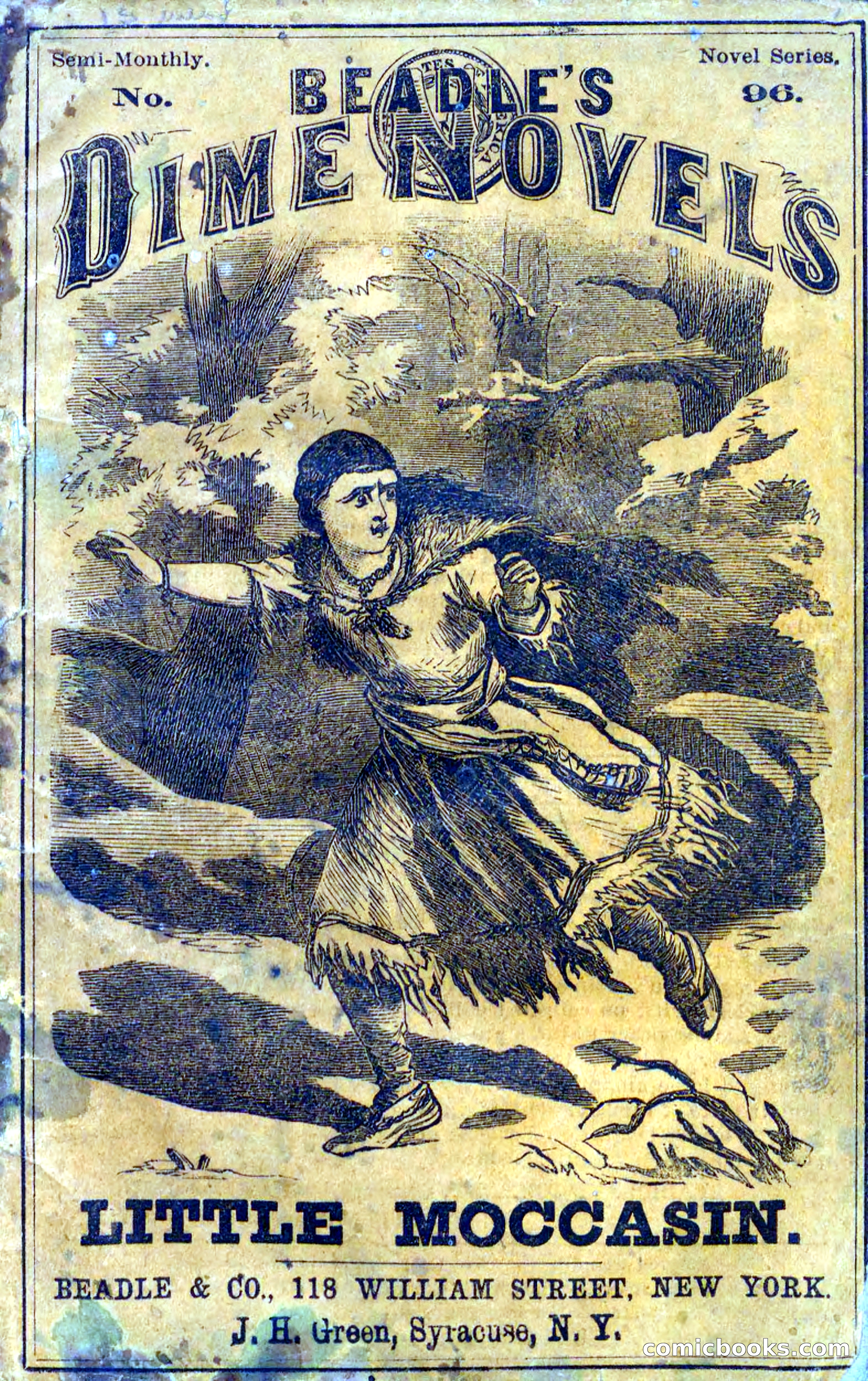 Beadle's Dime Novels No. 96: Little Moccasin — page 2 of 97