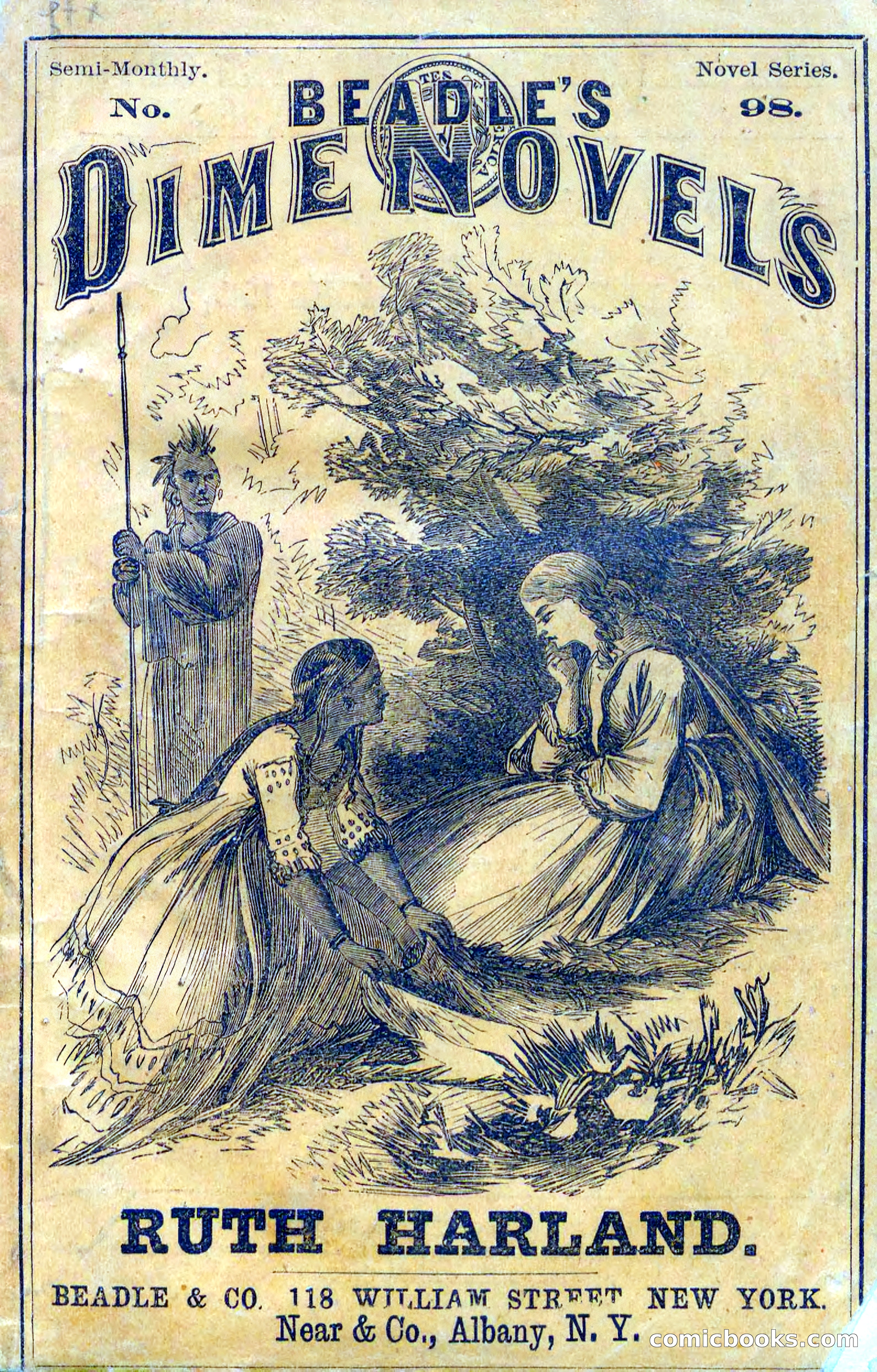 Beadle's Dime Novels No. 98 — page 1 of 96