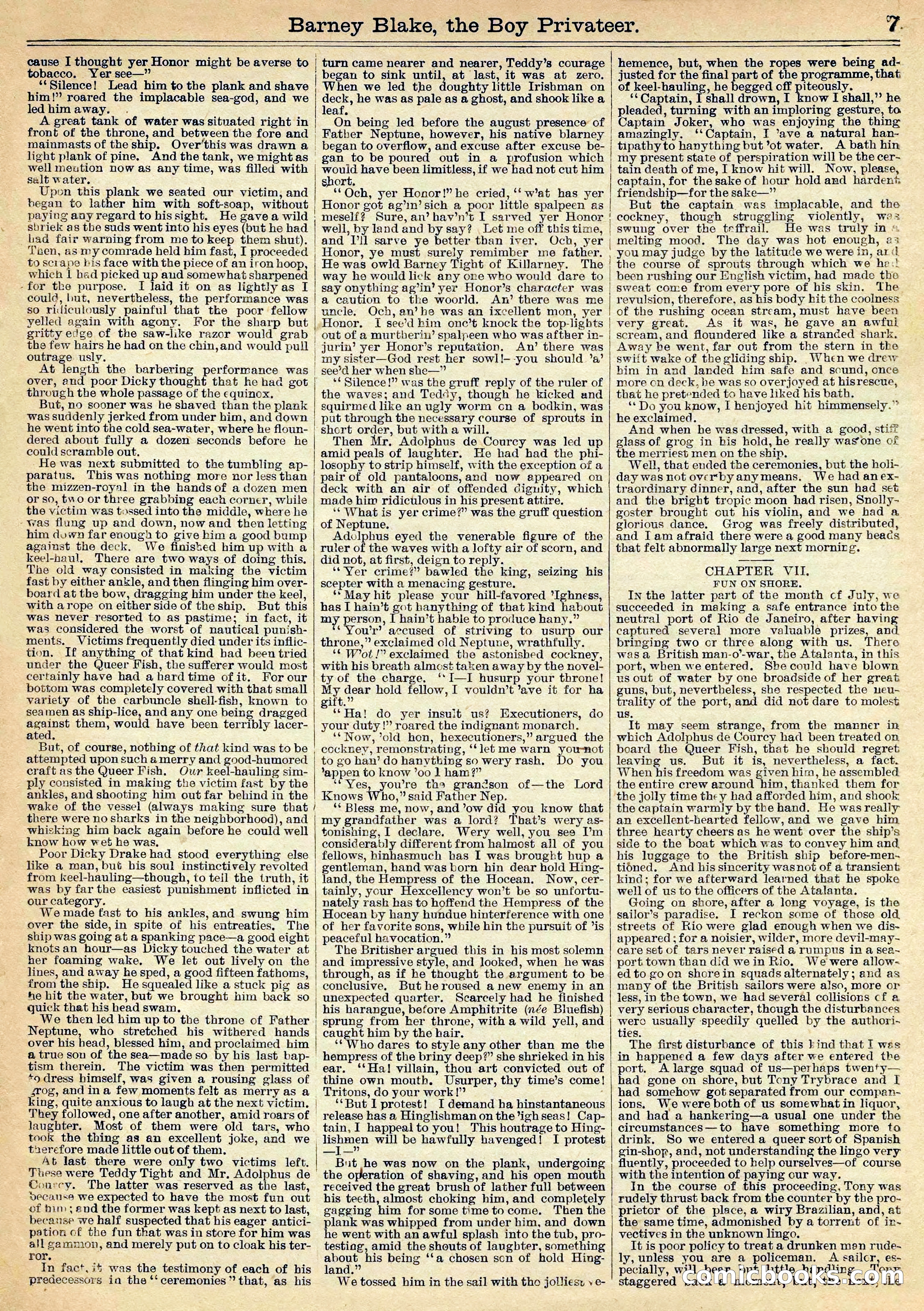 Beadle's Half Dime Library No. 1020 — page 7 of 17