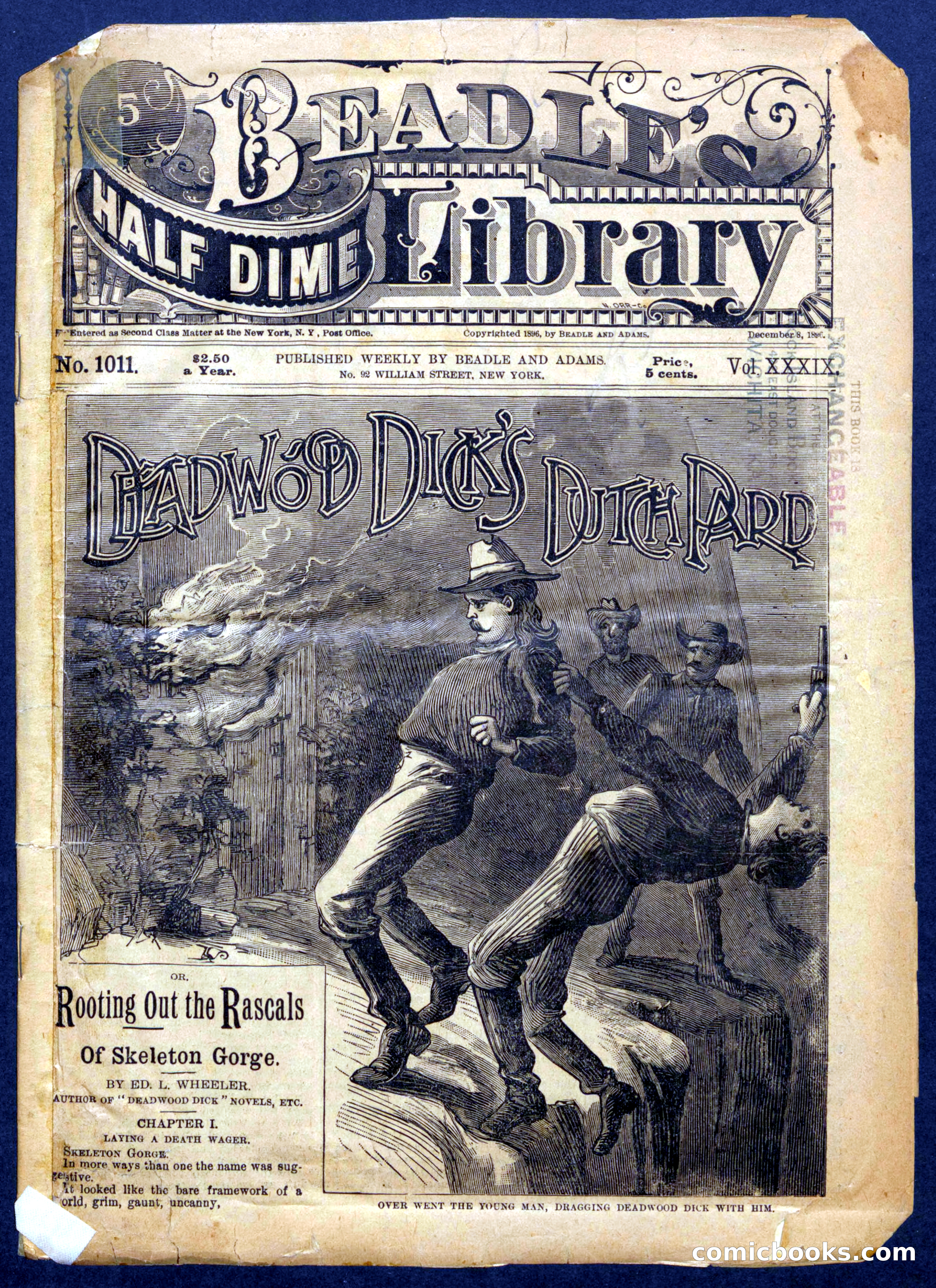 Beadle's Half Dime Library No. 1011 — page 1 of 16