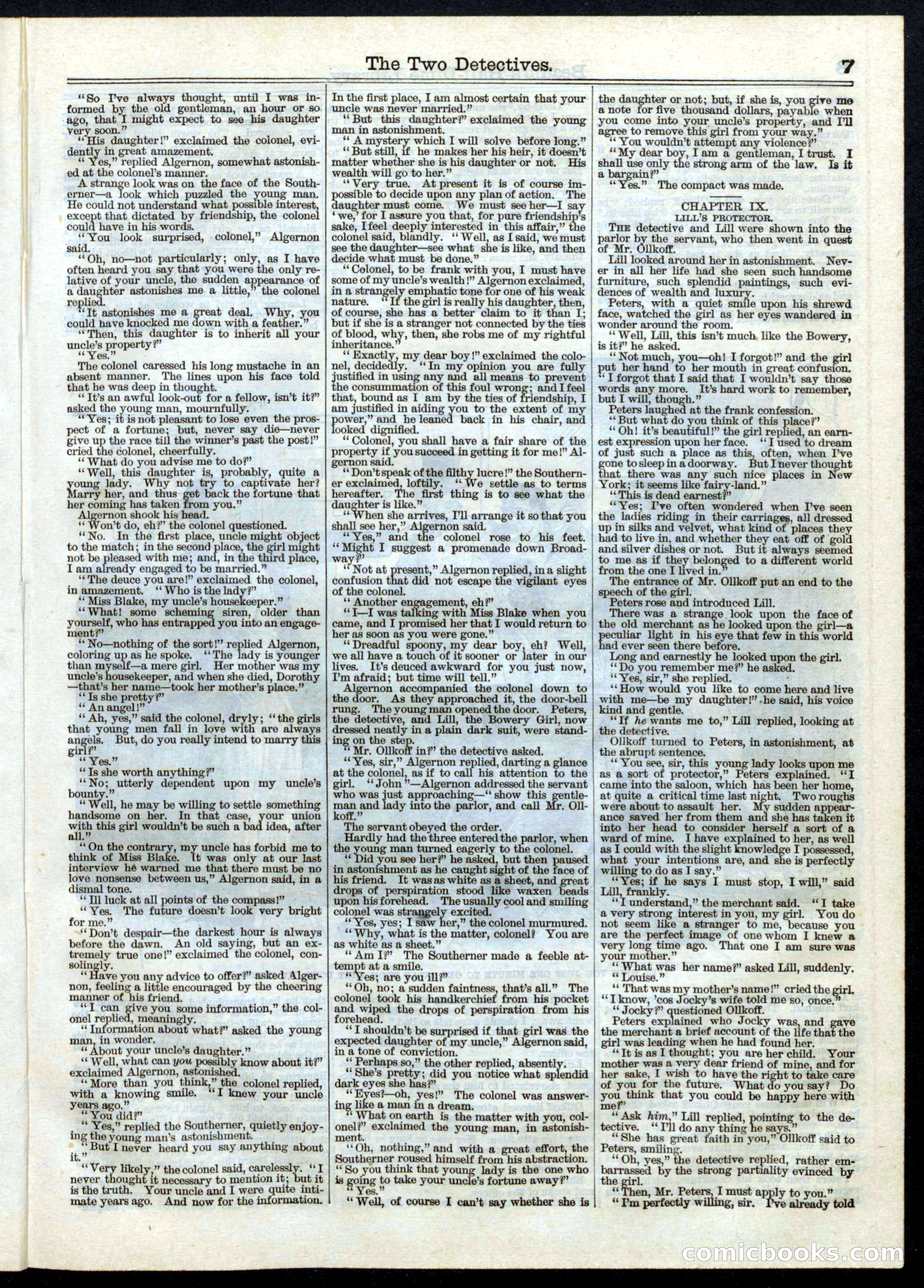 Beadle's Half Dime Library No. 11 — page 7 of 16