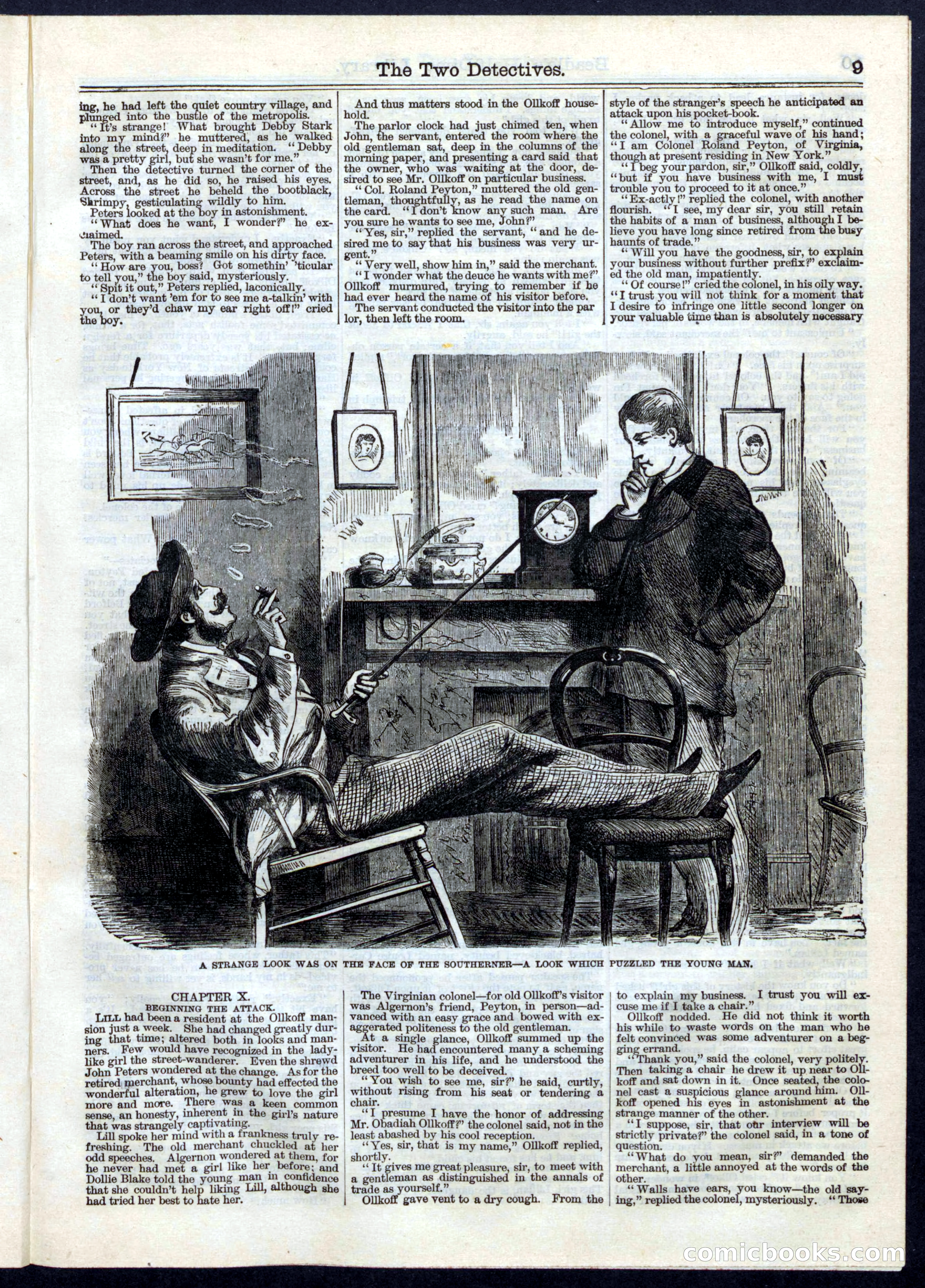 Beadle's Half Dime Library No. 11 — page 9 of 16