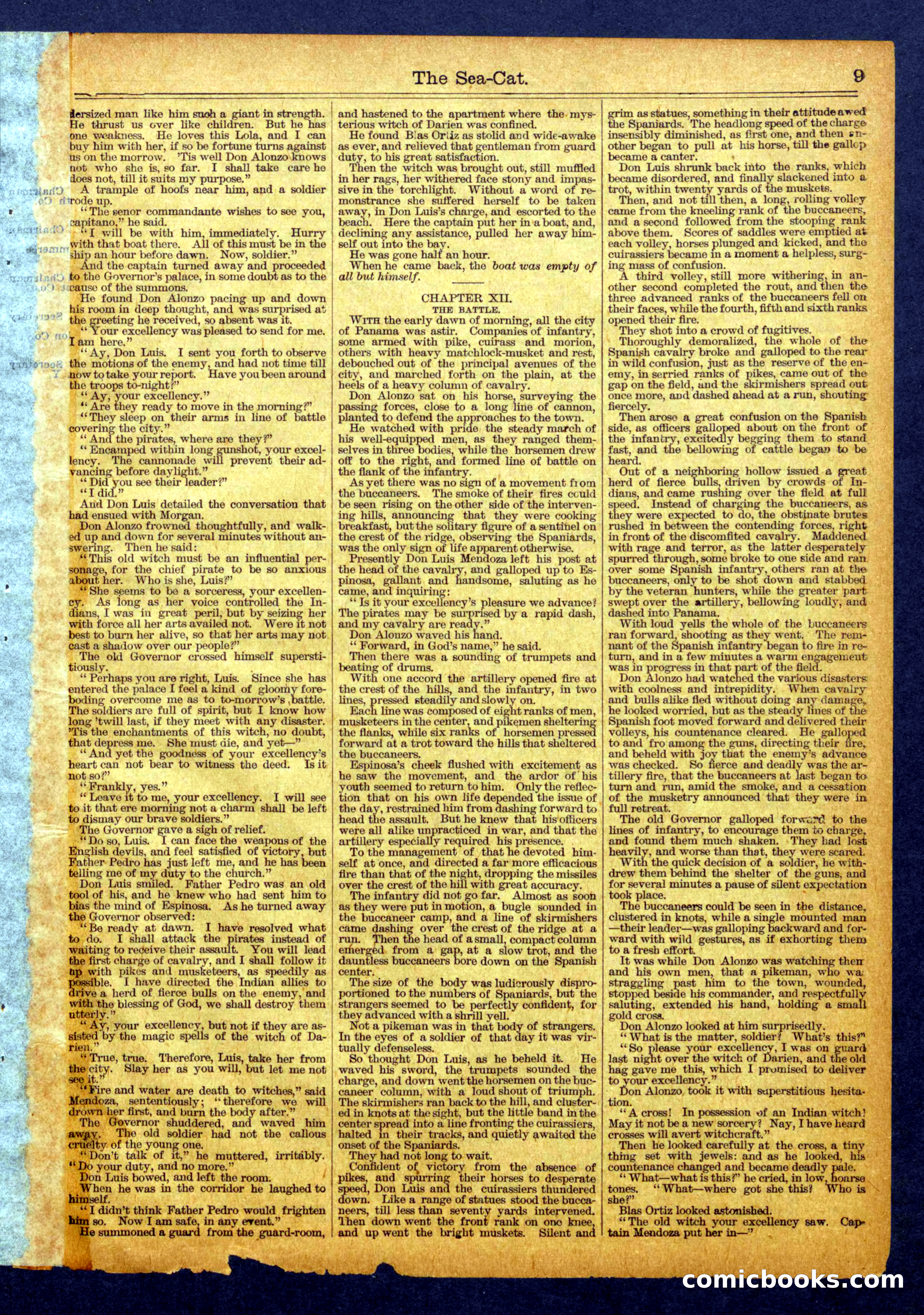 Beadle's Half Dime Library No. 1109 — page 9 of 16