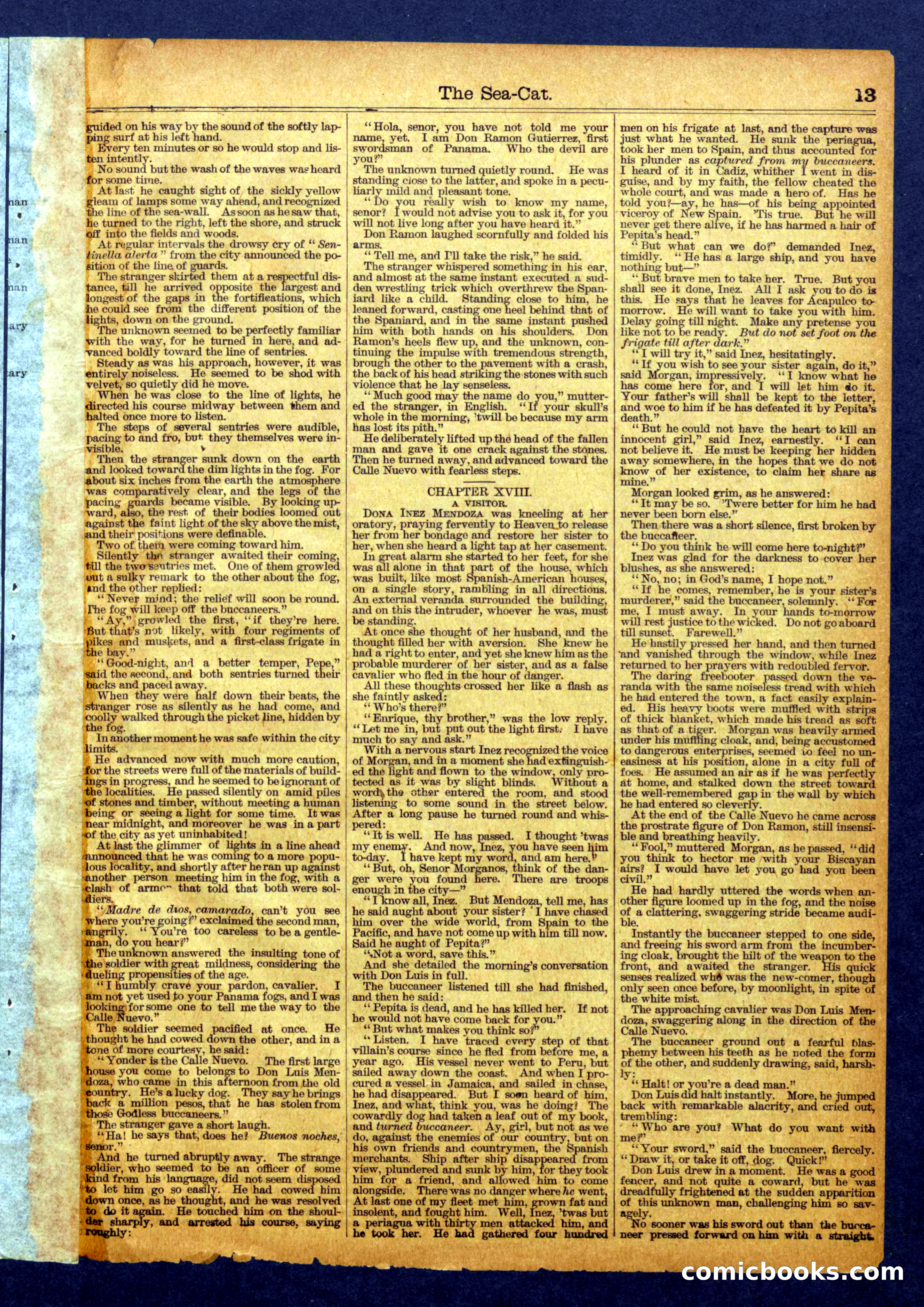 Beadle's Half Dime Library No. 1109 — page 13 of 16