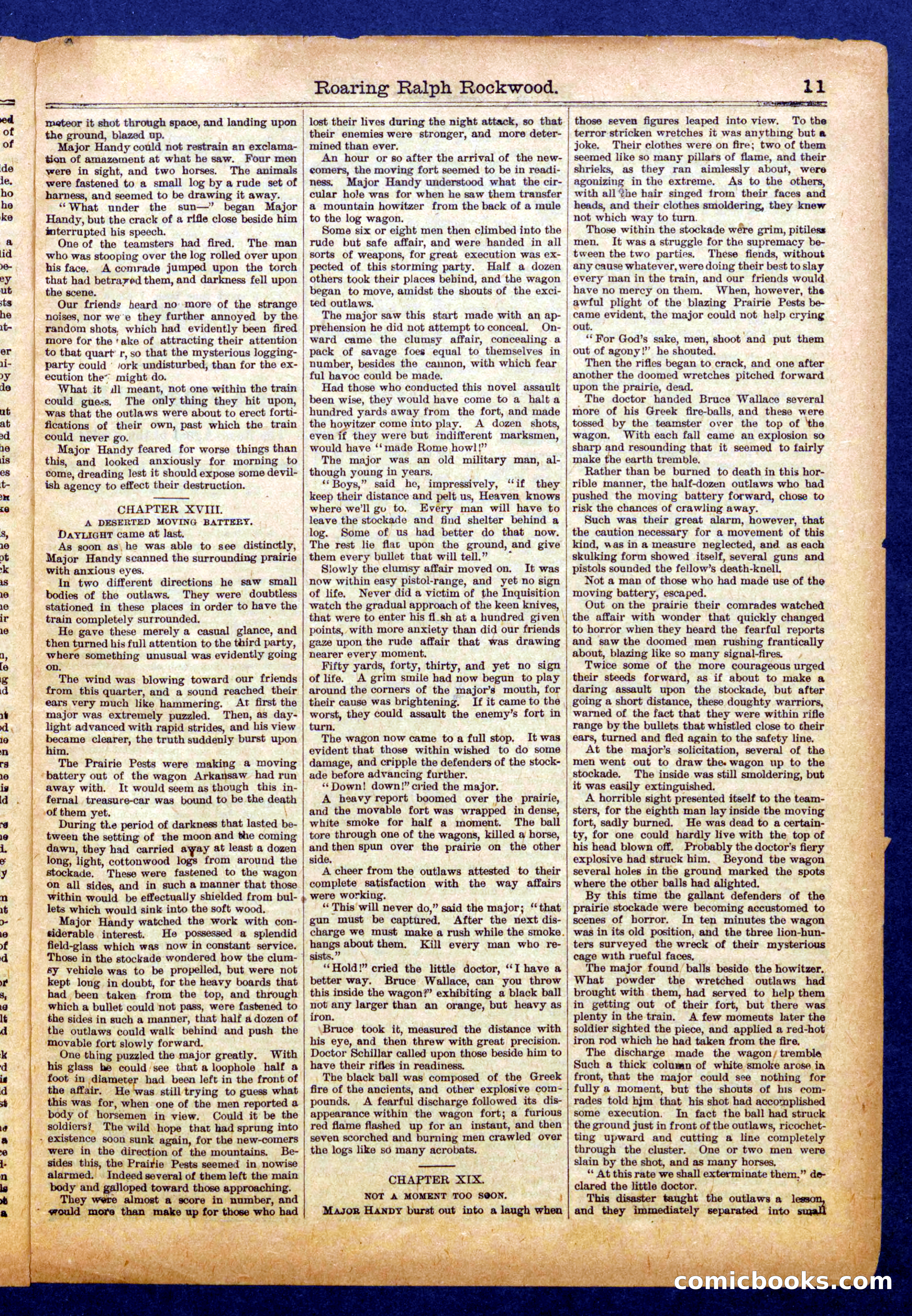 Beadle's Half Dime Library No. 1110 — page 11 of 16
