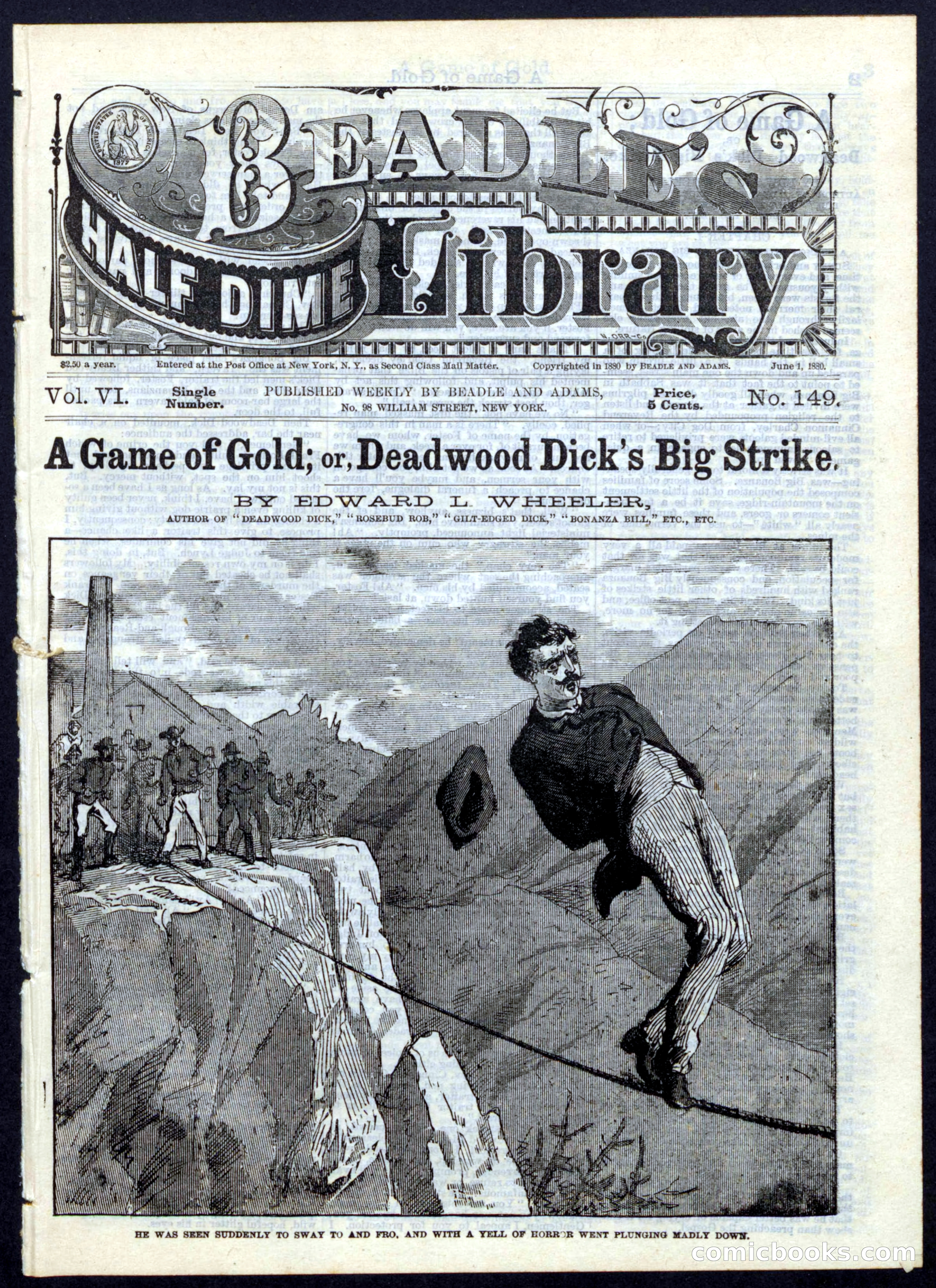 A Game of Gold; or, Deadwood Dick's Big Strike — page 1 of 16