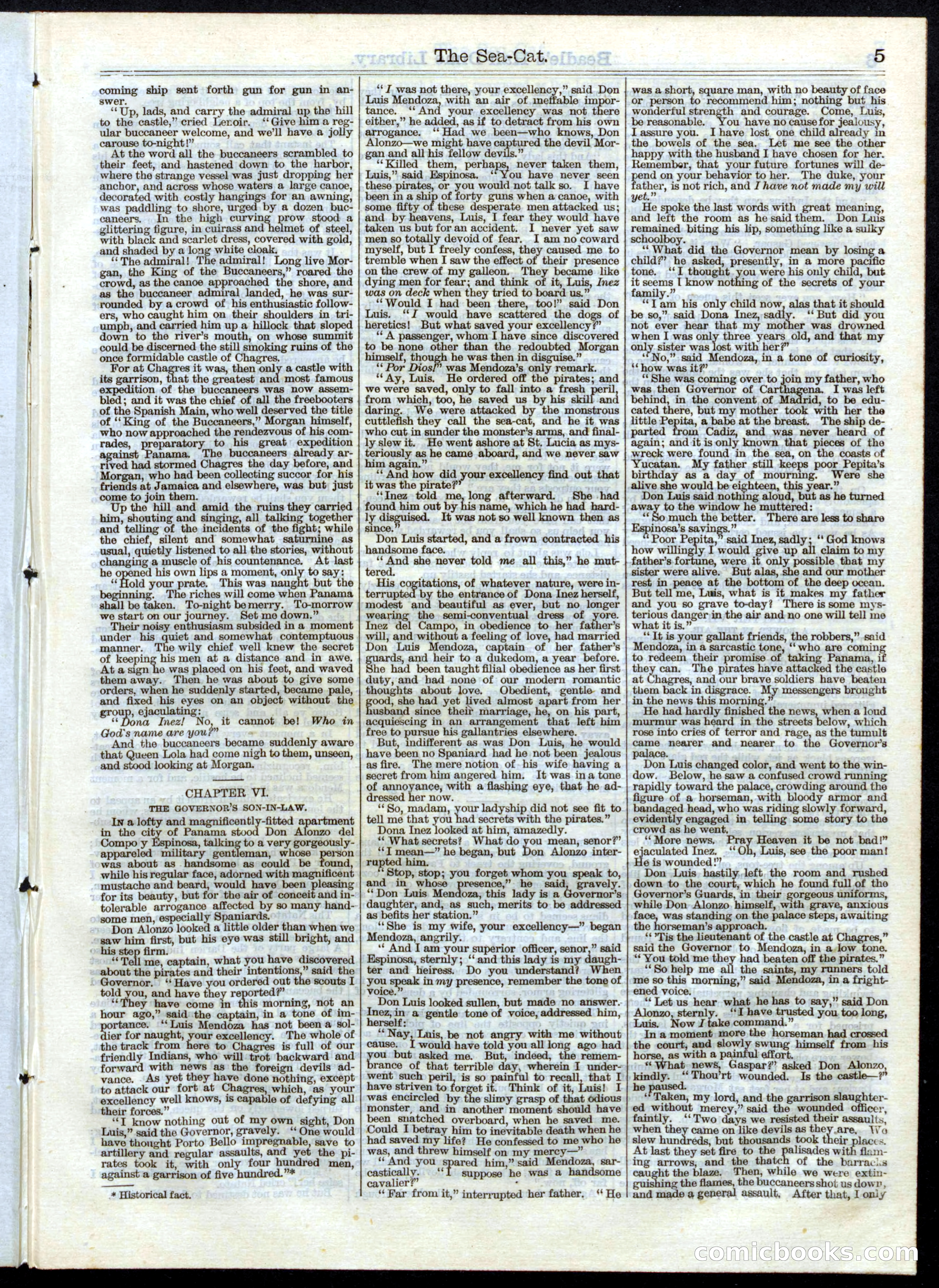 Beadle's Half Dime Library, No. 15 — page 5 of 16