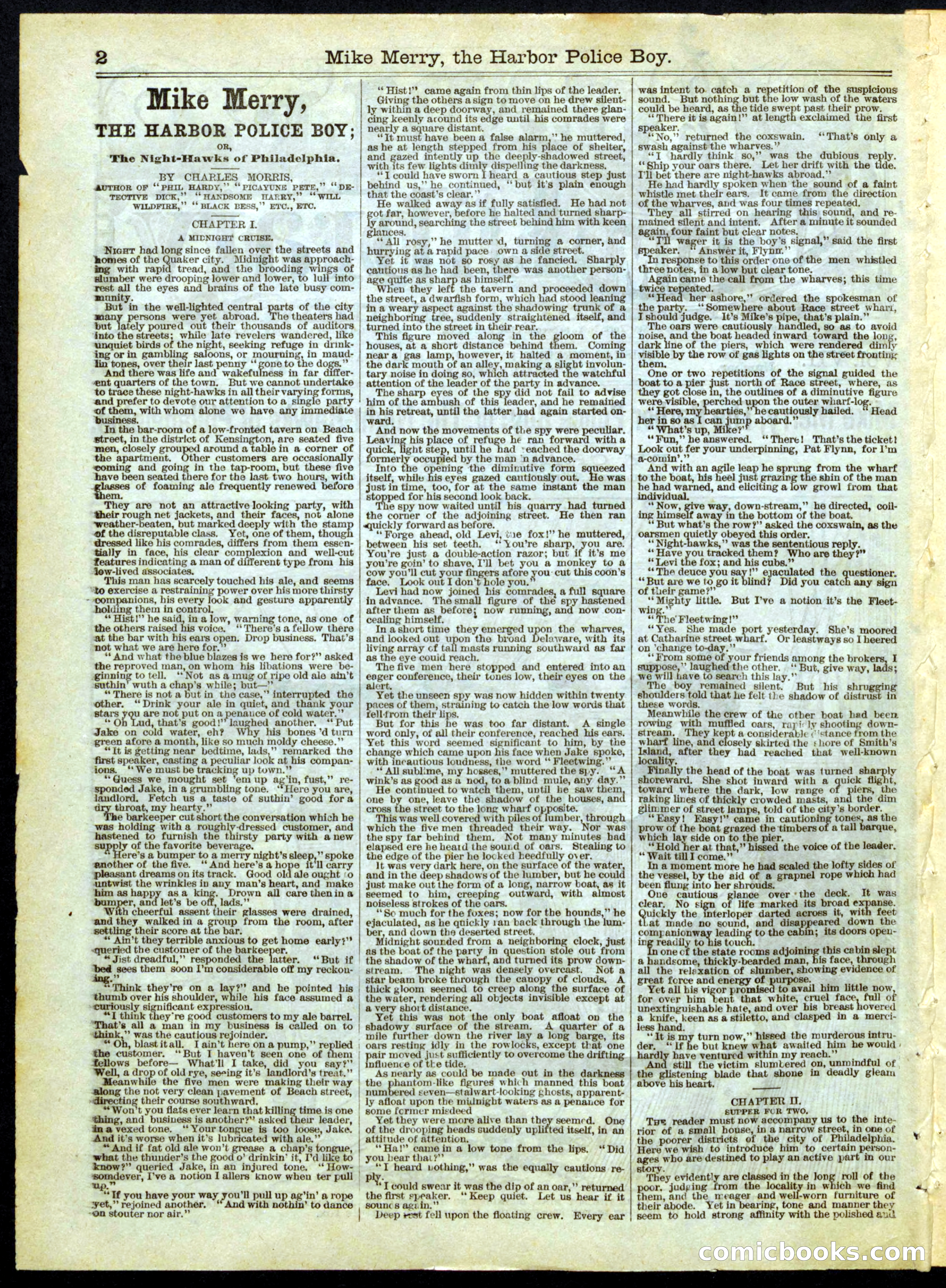 Beadle's Half Dime Library, No. 157 — page 2 of 16