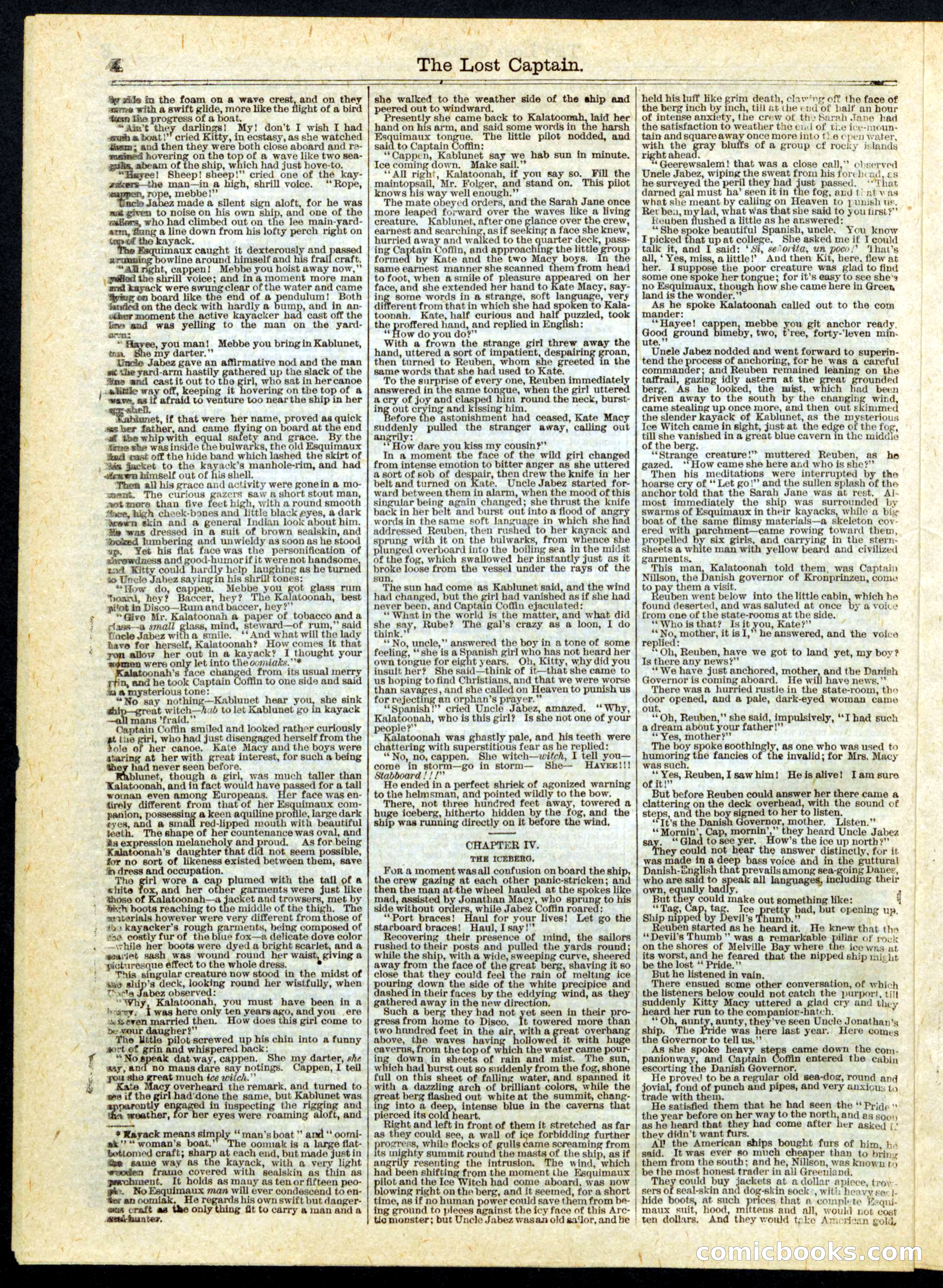 Beadle's Half Dime Library, No. 159 — page 4 of 20