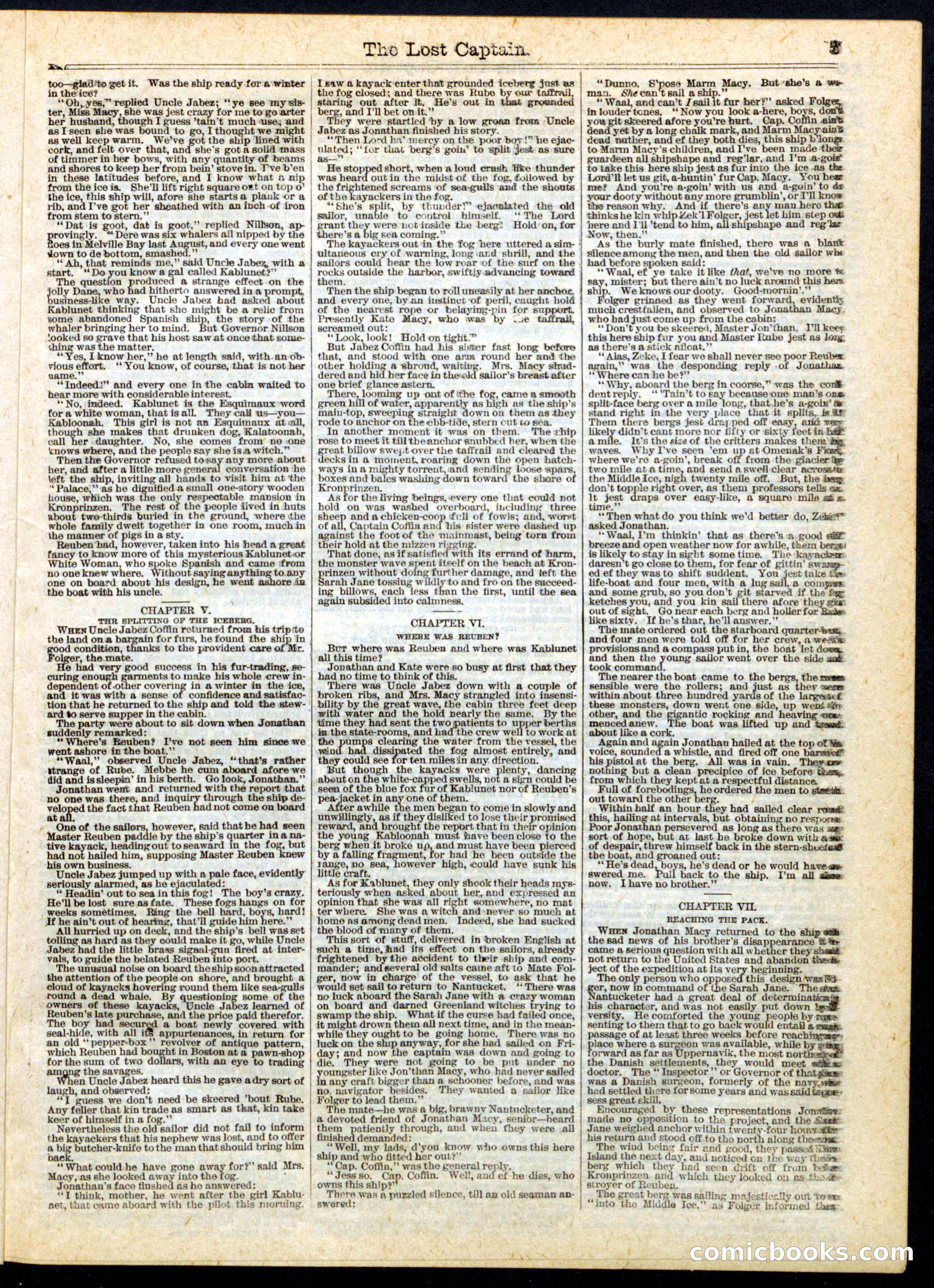 Beadle's Half Dime Library, No. 159 — page 5 of 20